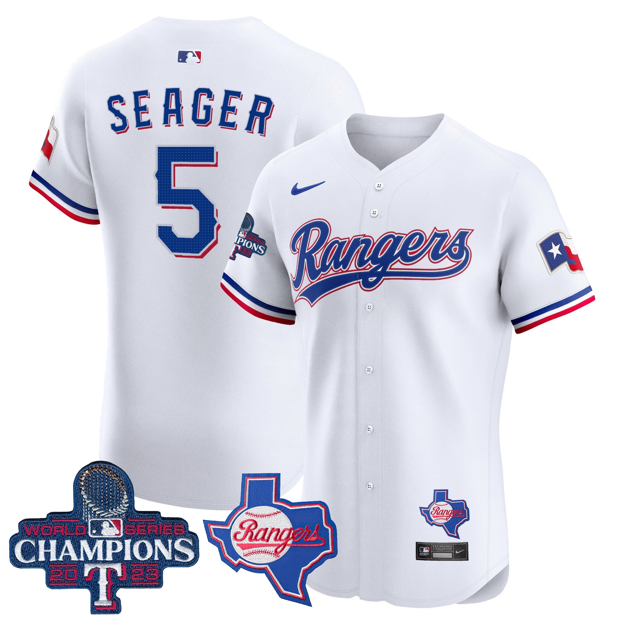 Men’s Texas World Series Champions Vapor Premier Elite Jersey V2