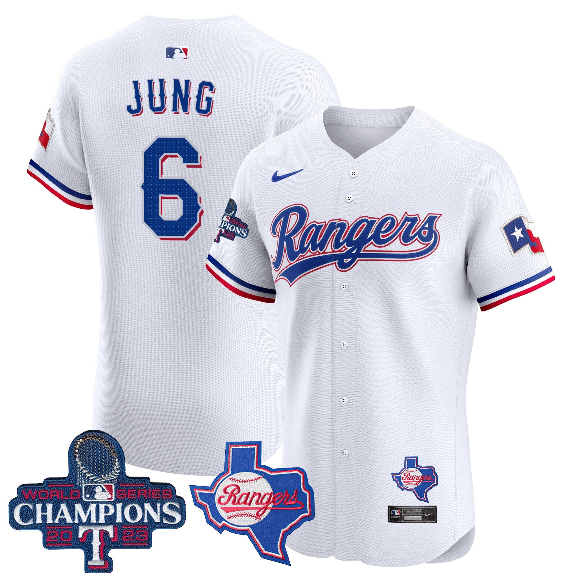 Men’s Texas World Series Champions Vapor Premier Elite Jersey V2