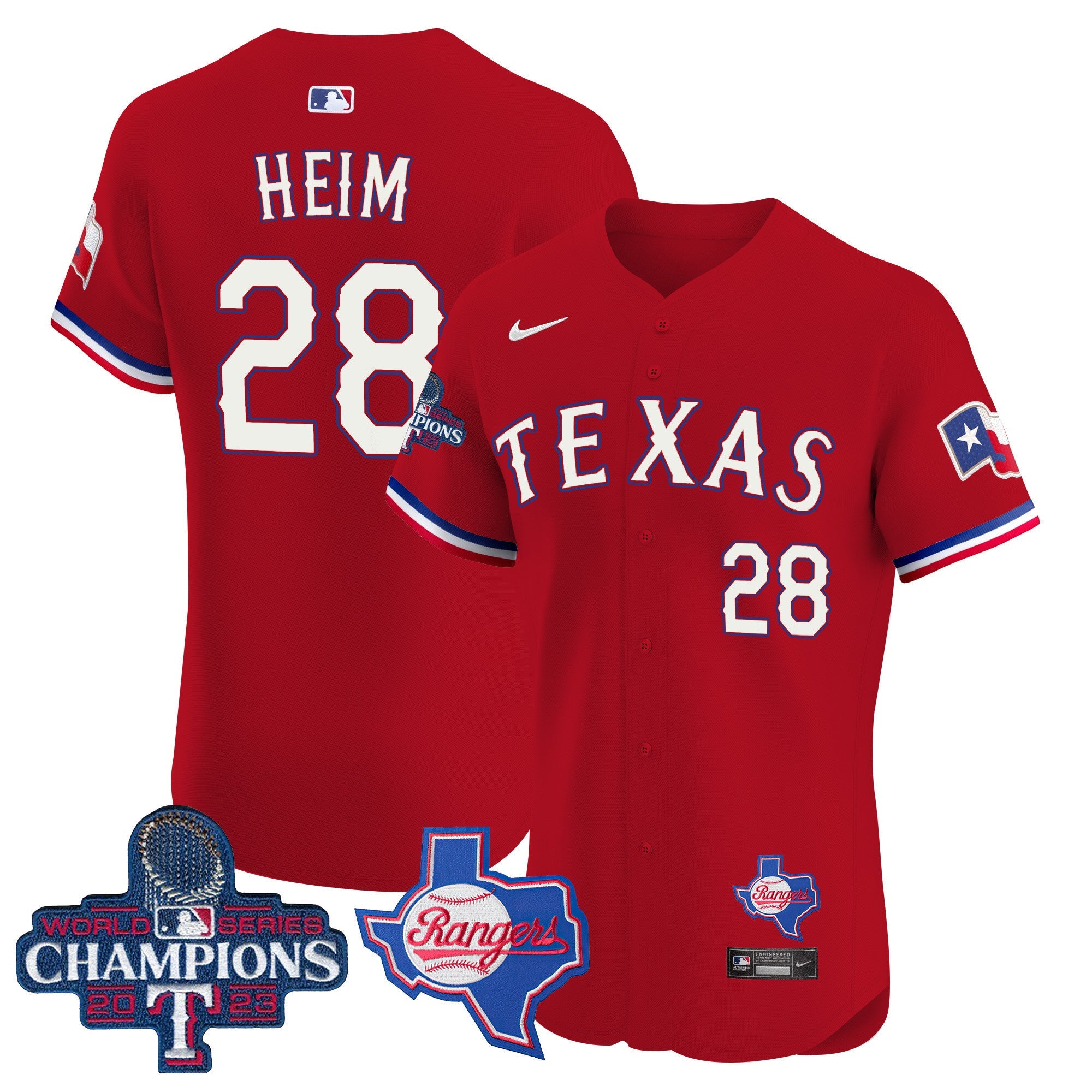 Men’s Texas World Series Champions Vapor Premier Elite Jersey V2