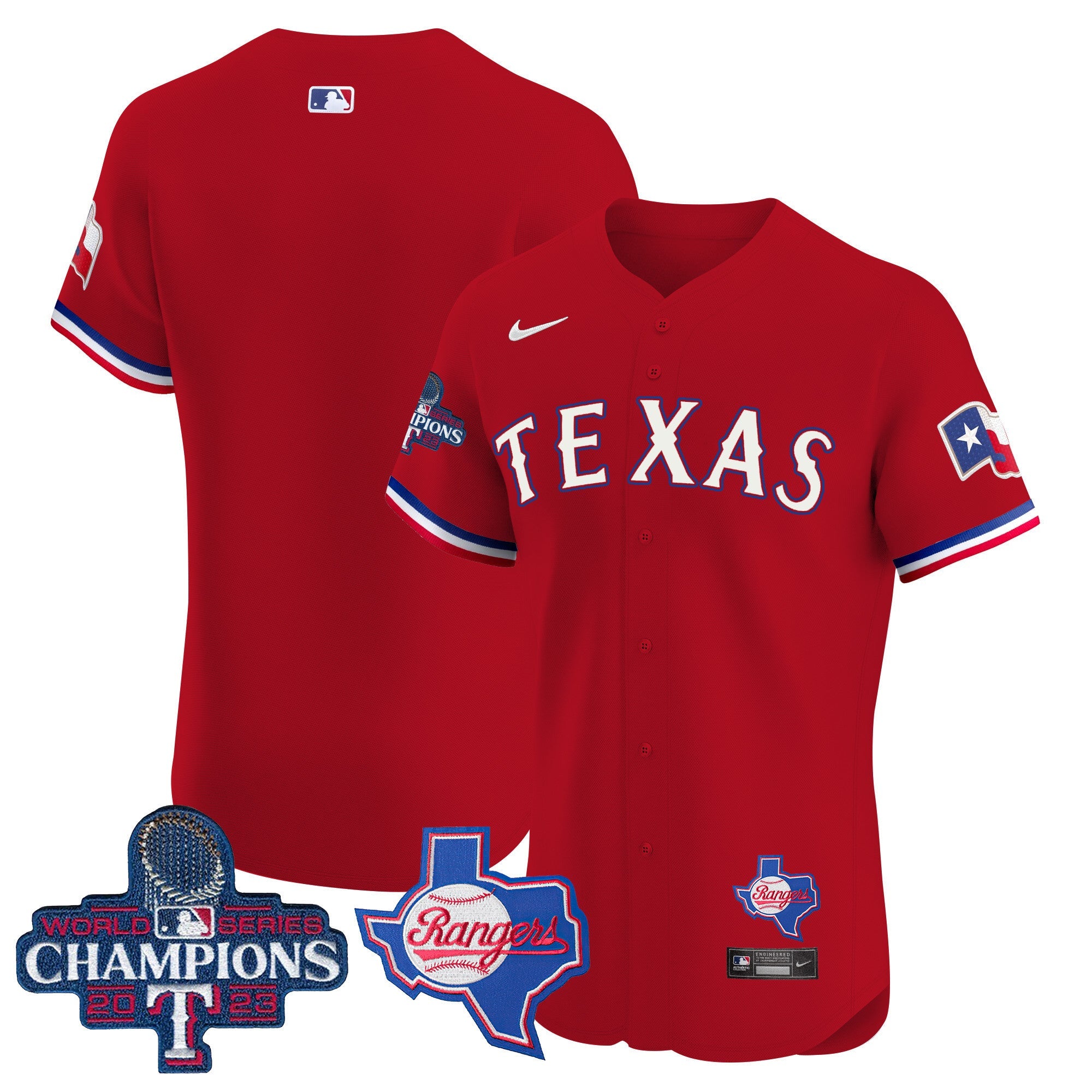 Men’s Texas World Series Champions Vapor Premier Elite Jersey V2