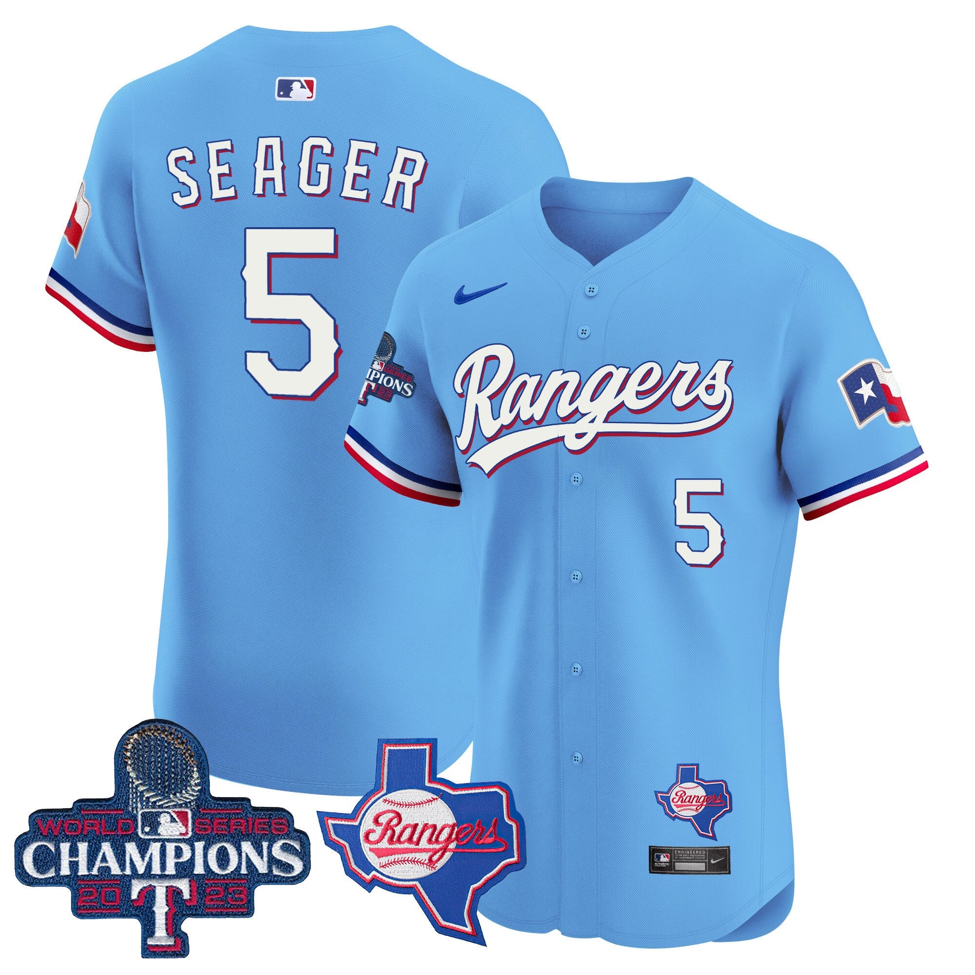 Men’s Texas World Series Champions Vapor Premier Elite Jersey V2