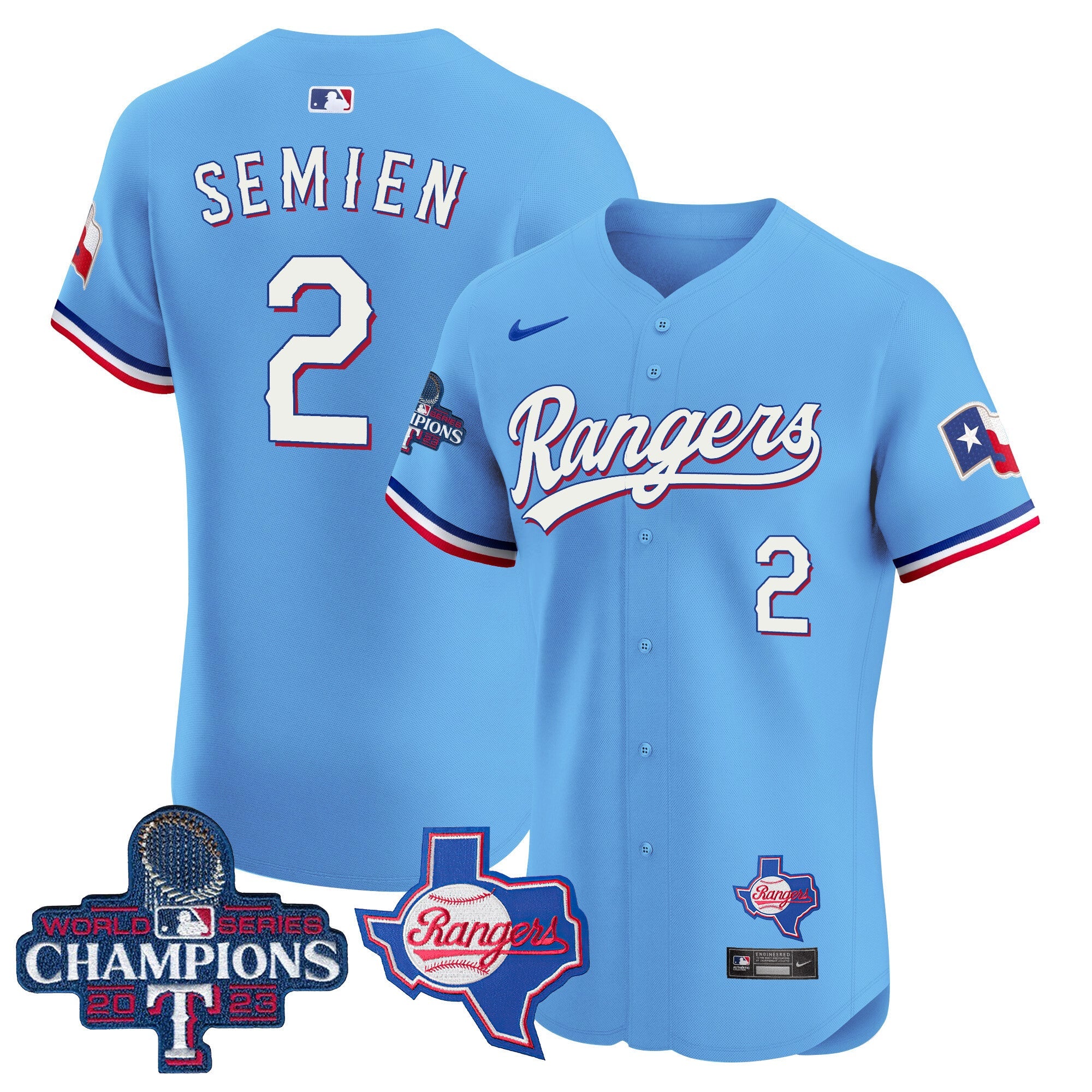 Men’s Texas World Series Champions Vapor Premier Elite Jersey V2