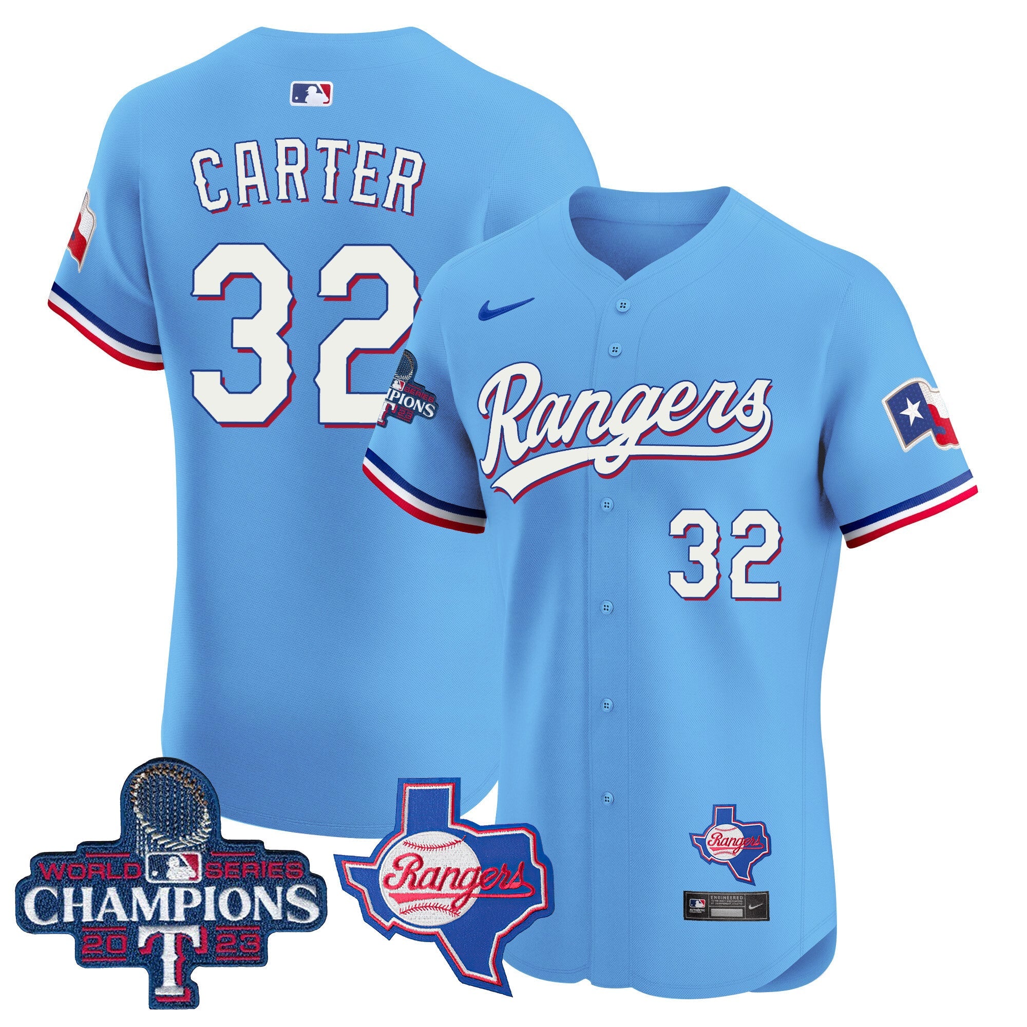 Men’s Texas World Series Champions Vapor Premier Elite Jersey V2