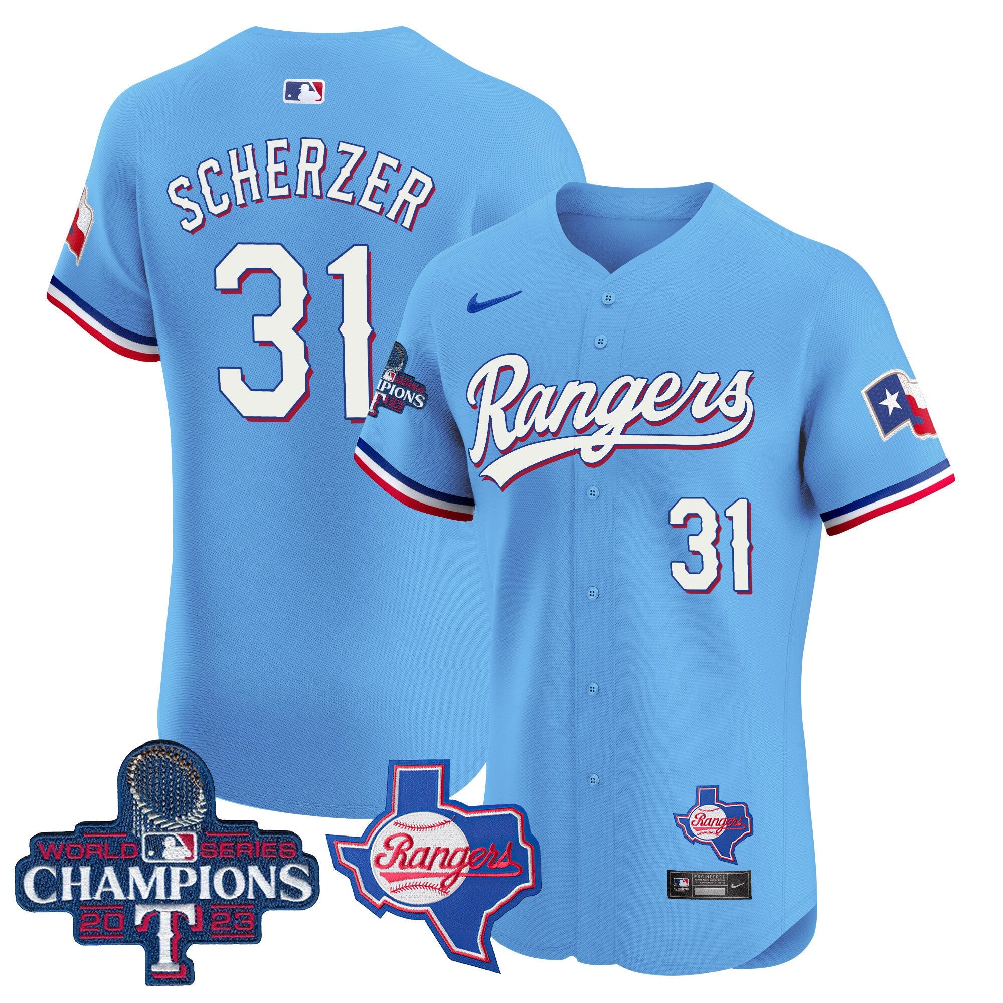 Men’s Texas World Series Champions Vapor Premier Elite Jersey V2