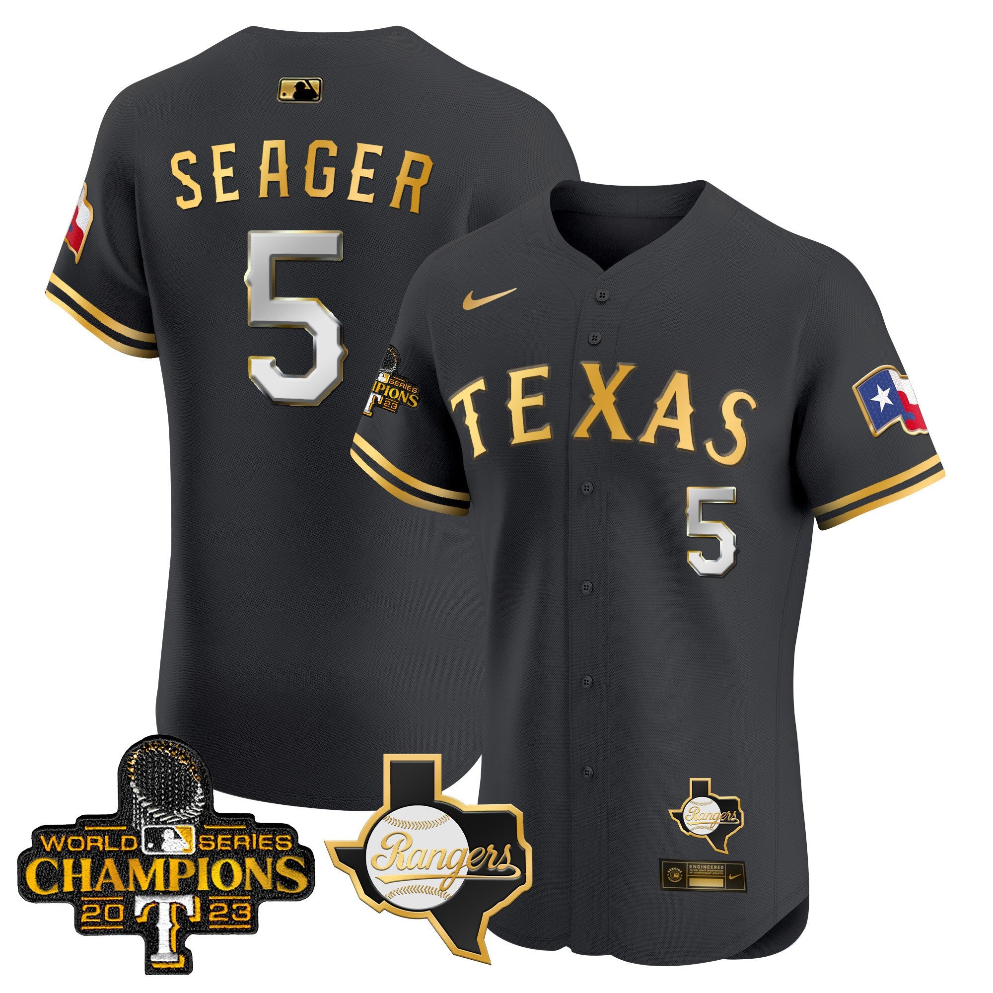 Men’s Texas World Series Champions Vapor Premier Elite Jersey V2