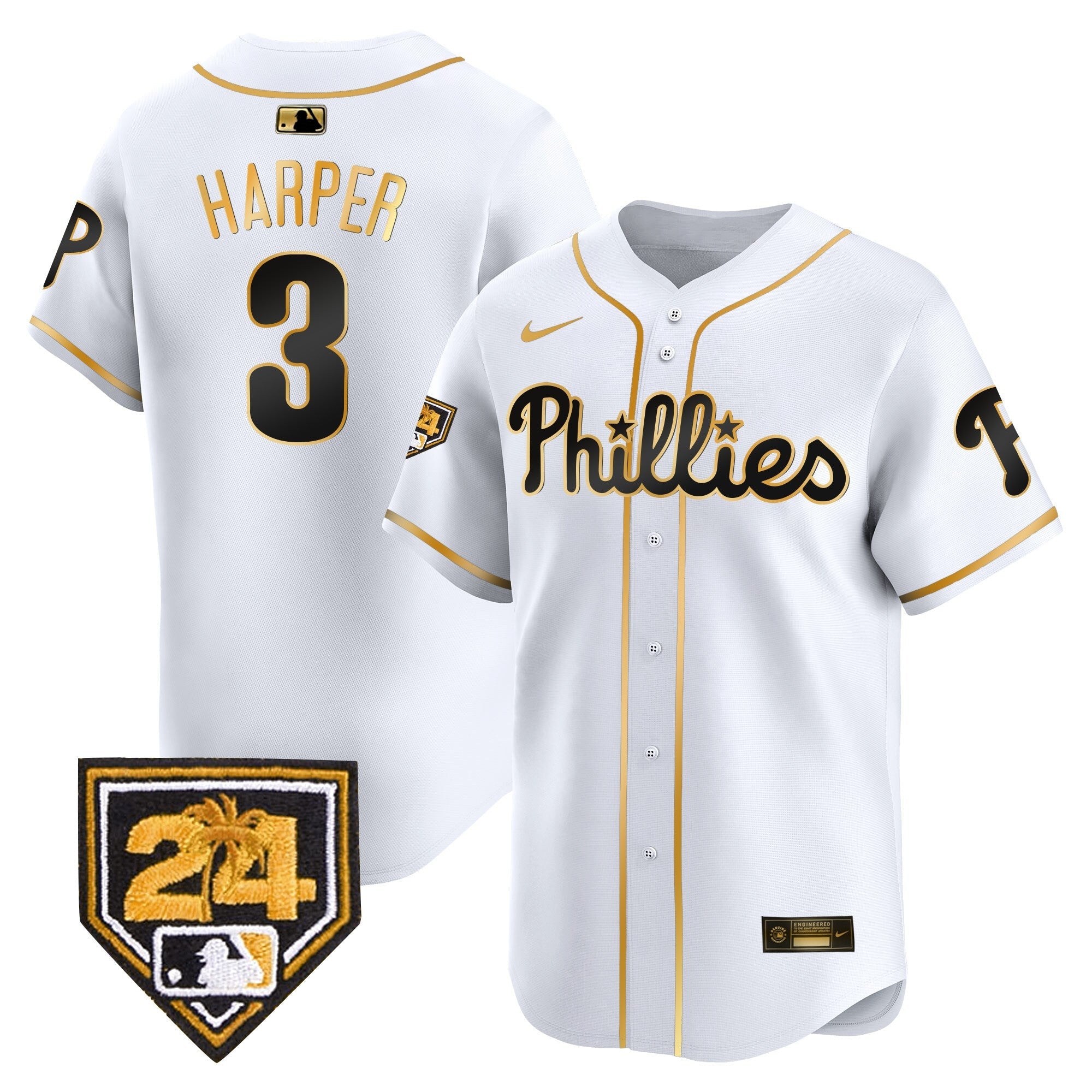 Men’s 2024 Spring Training Patch Vapor Premier Limited Jersey