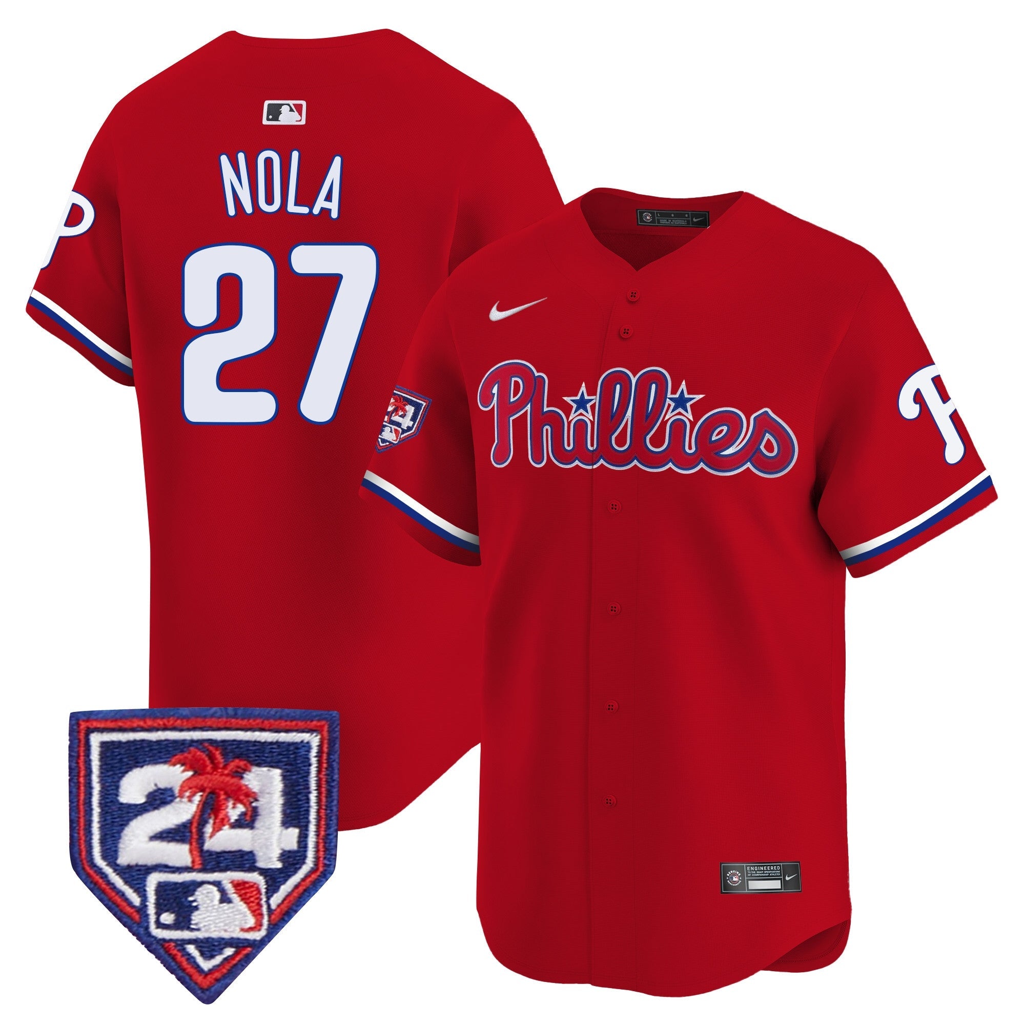 Men’s 2024 Spring Training Patch Vapor Premier Limited Jersey