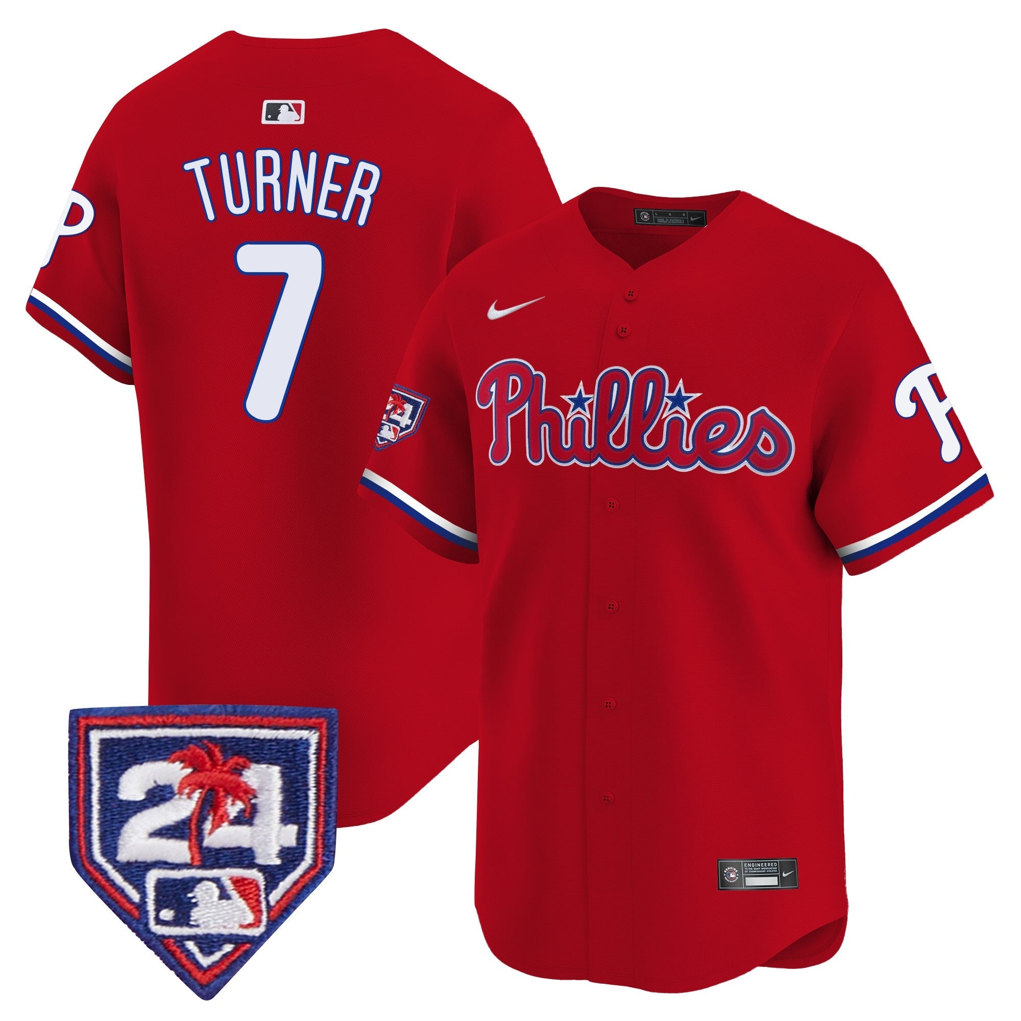 Men’s 2024 Spring Training Patch Vapor Premier Limited Jersey