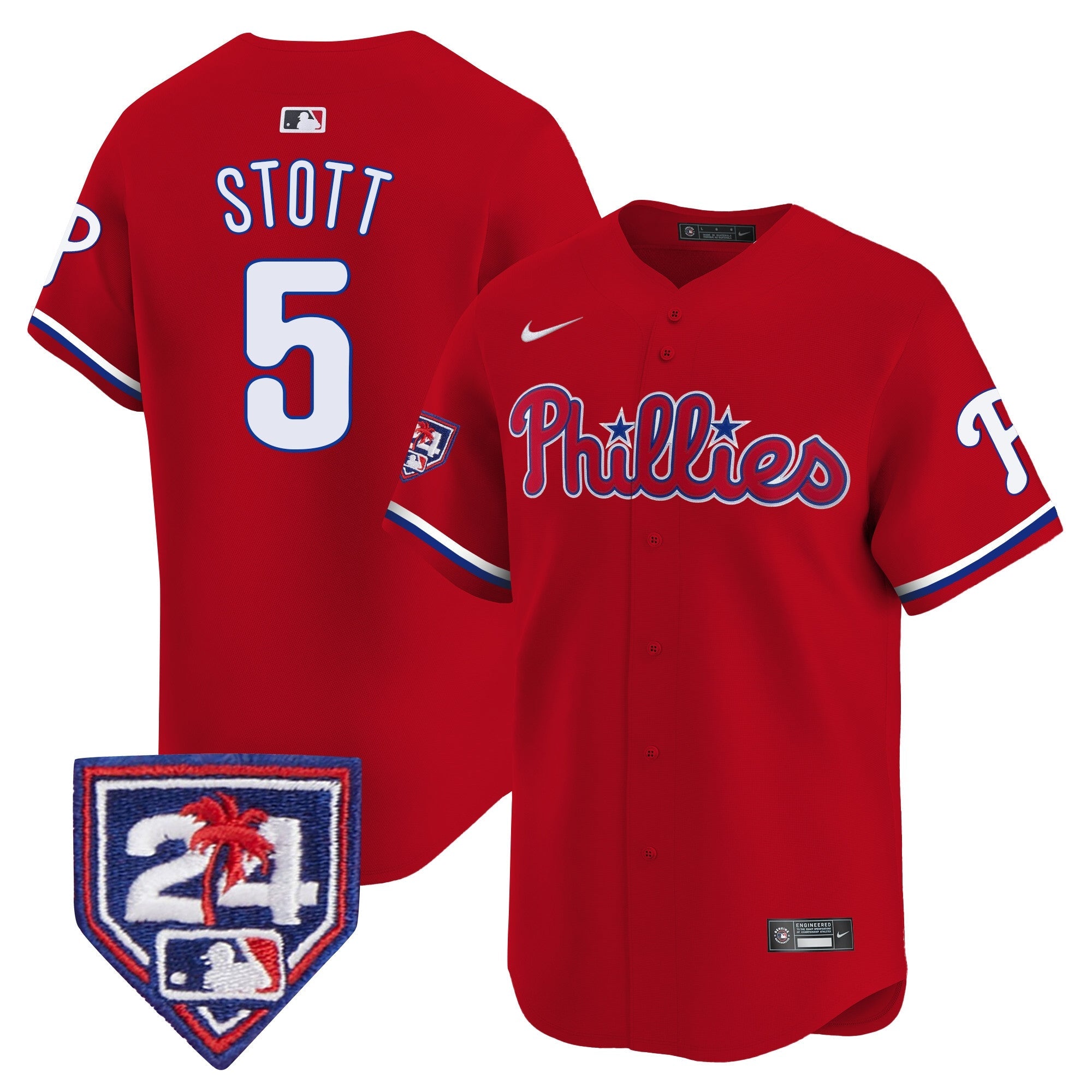 Men’s 2024 Spring Training Patch Vapor Premier Limited Jersey