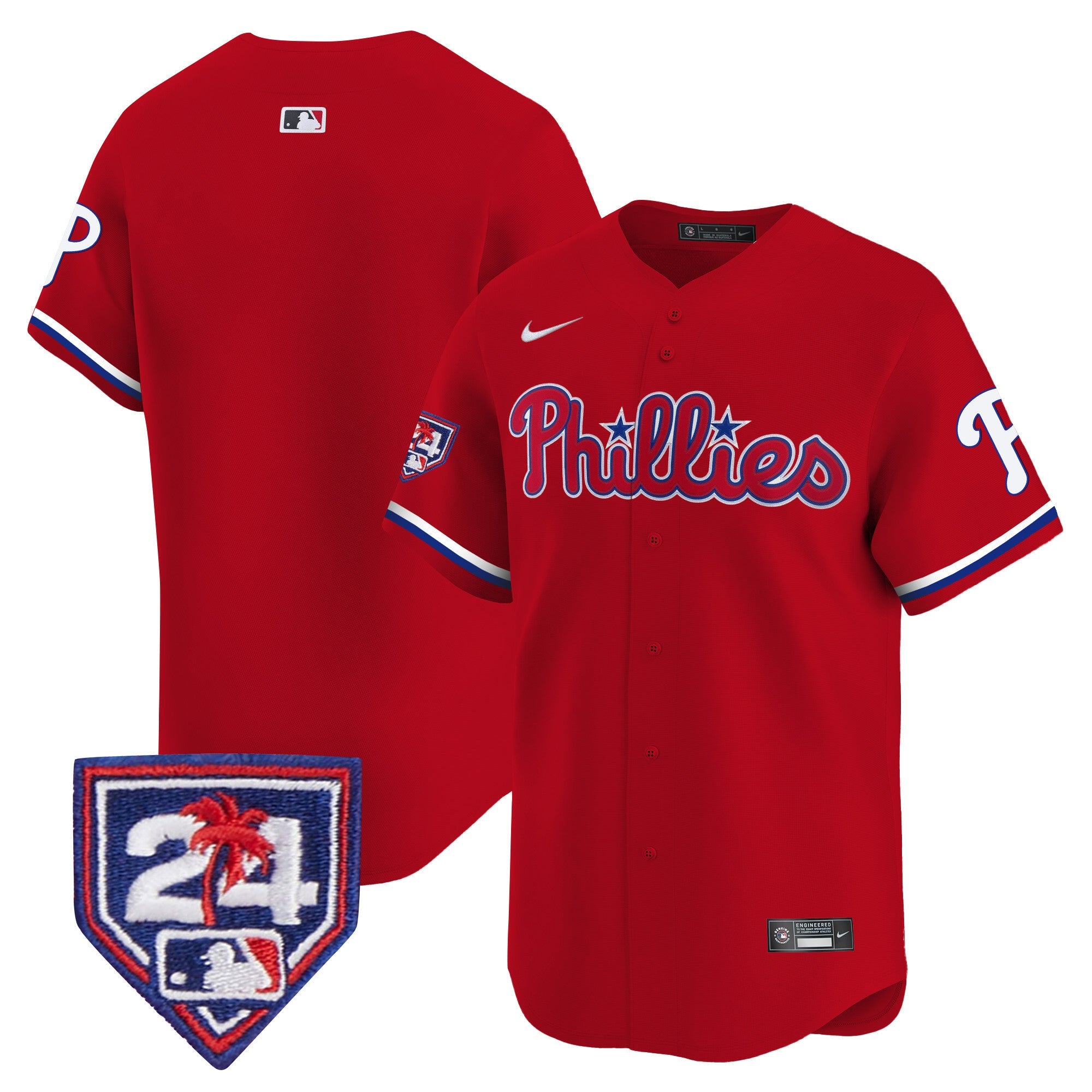 Men’s 2024 Spring Training Patch Vapor Premier Limited Jersey