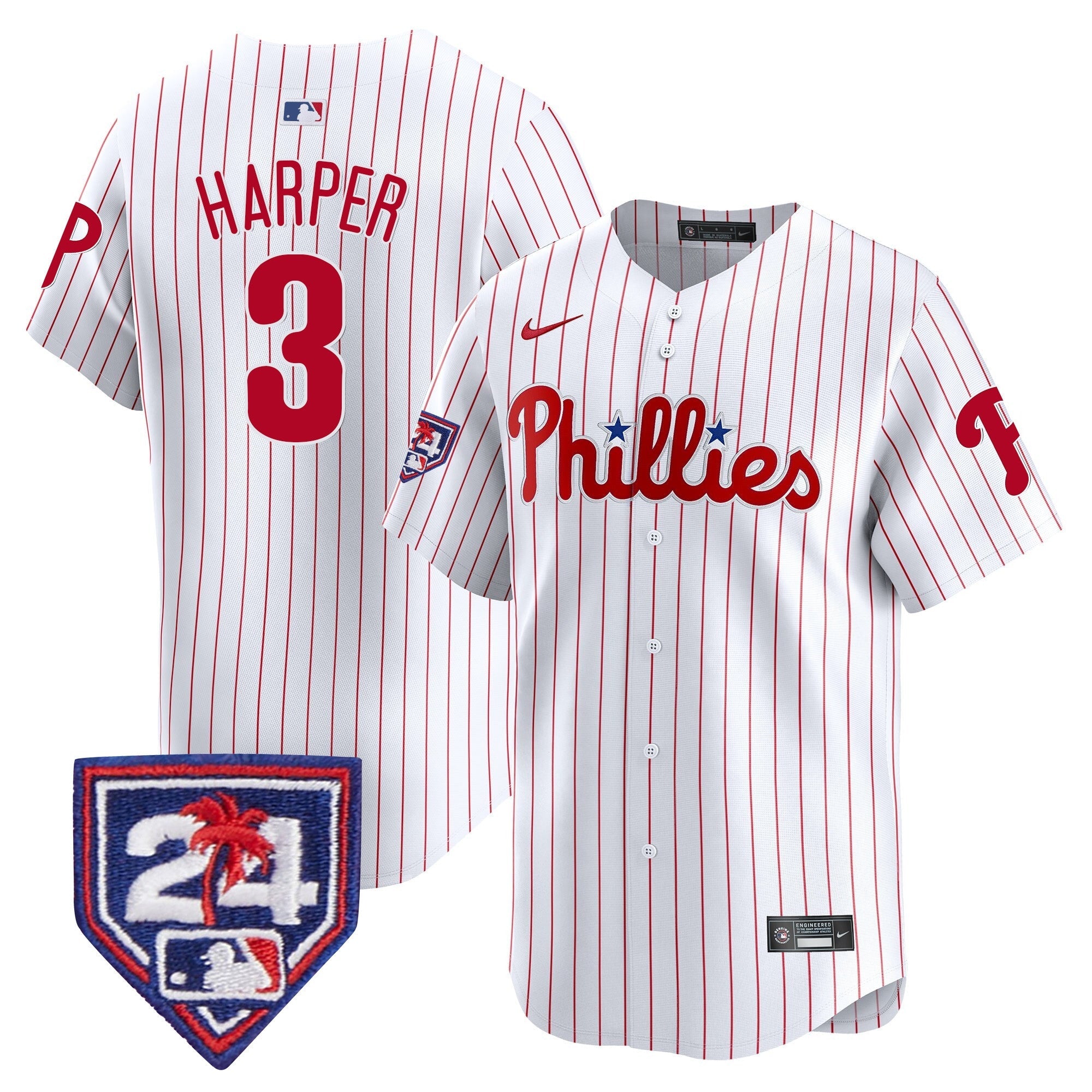 Men’s 2024 Spring Training Patch Vapor Premier Limited Jersey