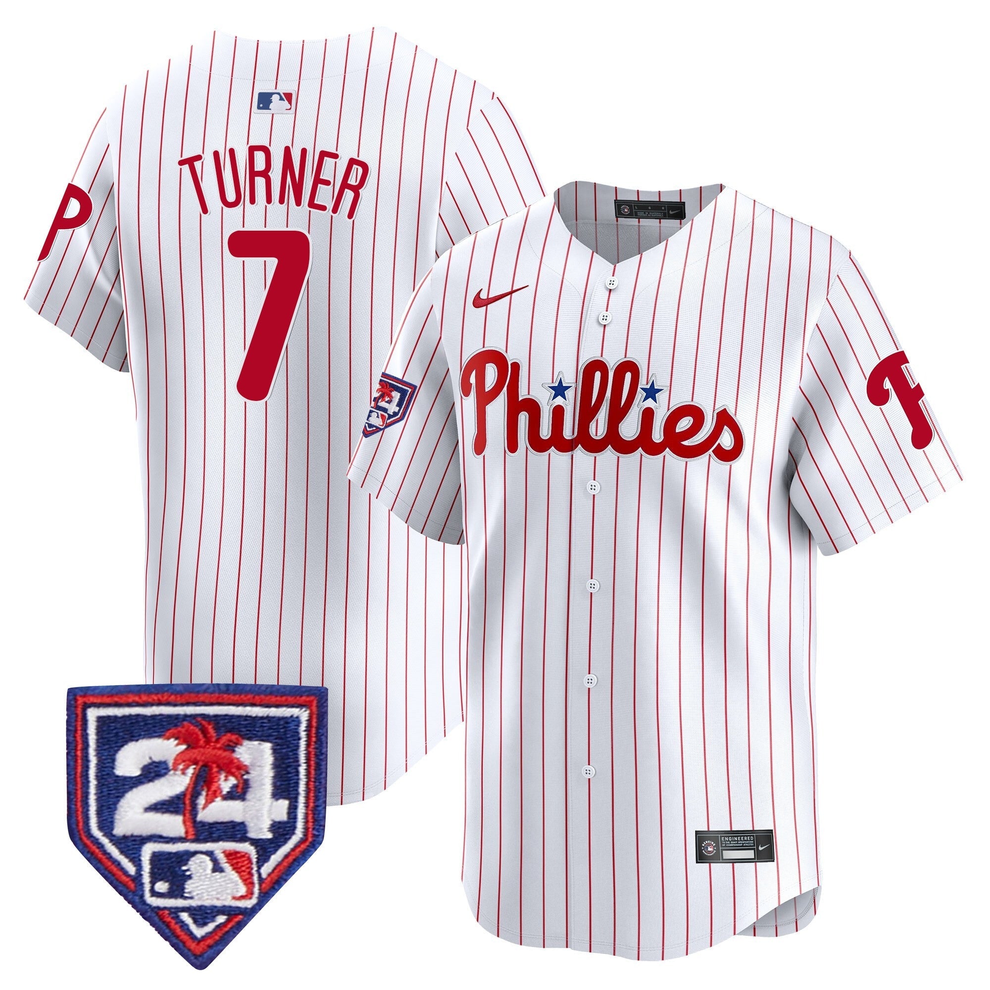 Men’s 2024 Spring Training Patch Vapor Premier Limited Jersey