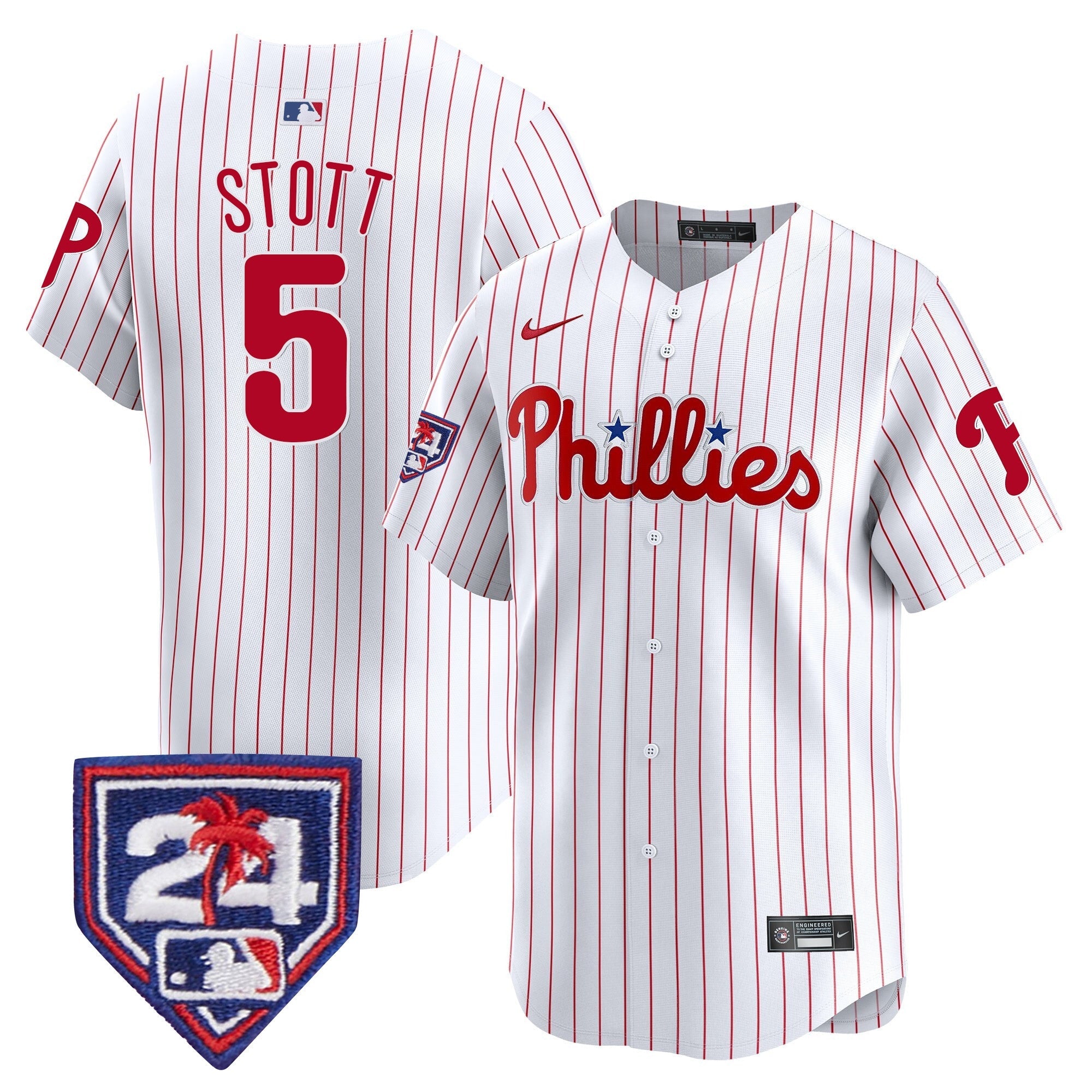 Men’s 2024 Spring Training Patch Vapor Premier Limited Jersey