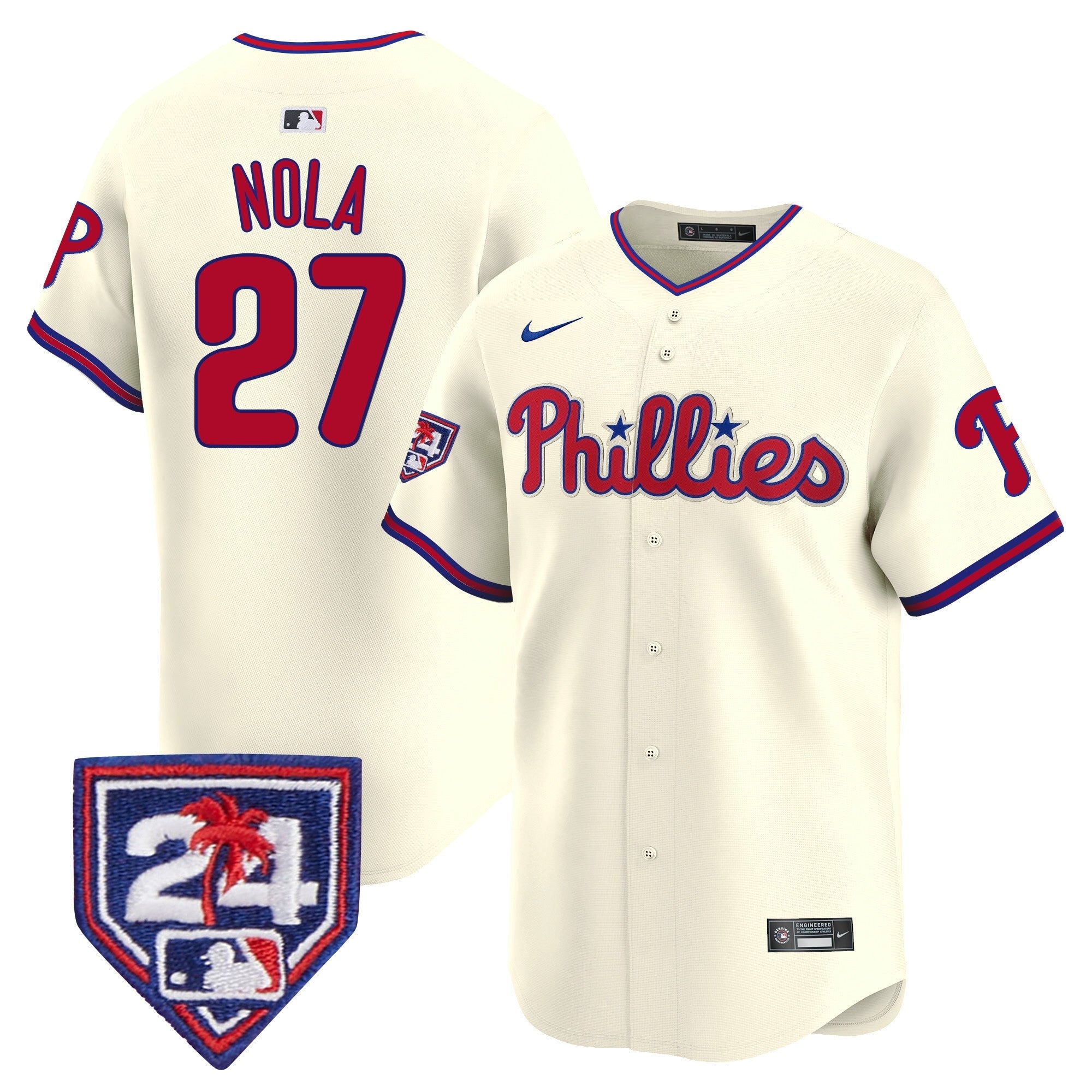 Men’s 2024 Spring Training Patch Vapor Premier Limited Jersey