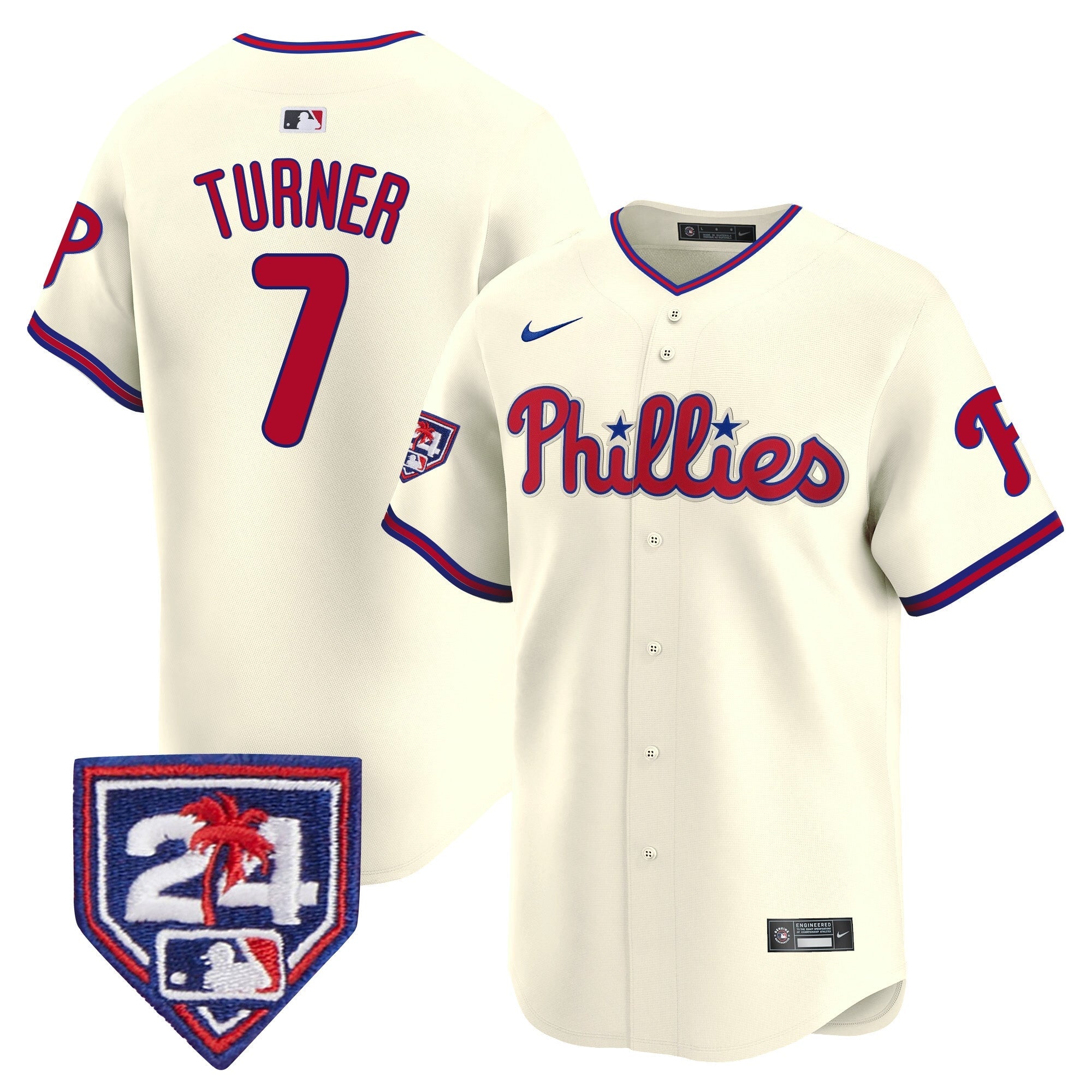 Men’s 2024 Spring Training Patch Vapor Premier Limited Jersey