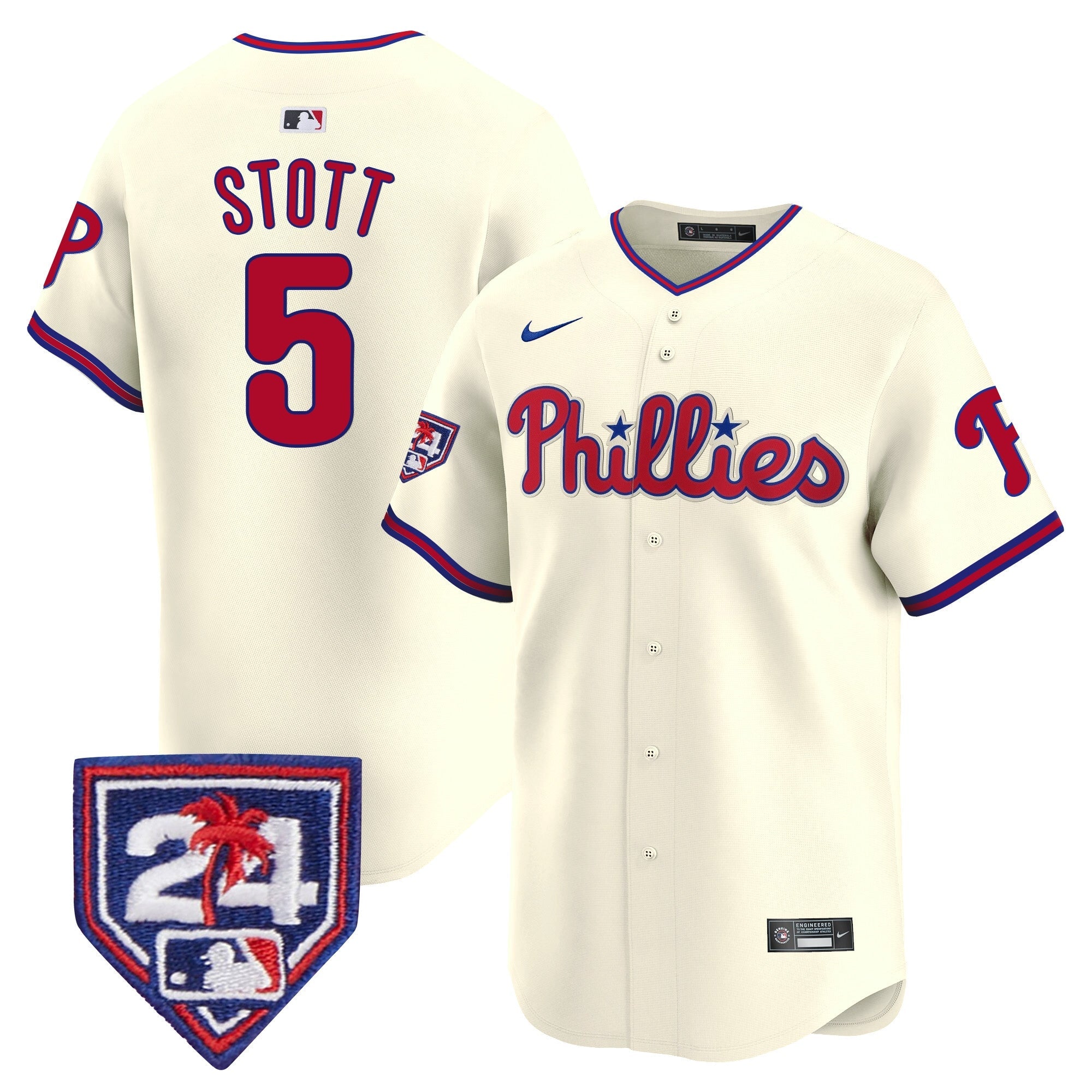 Men’s 2024 Spring Training Patch Vapor Premier Limited Jersey