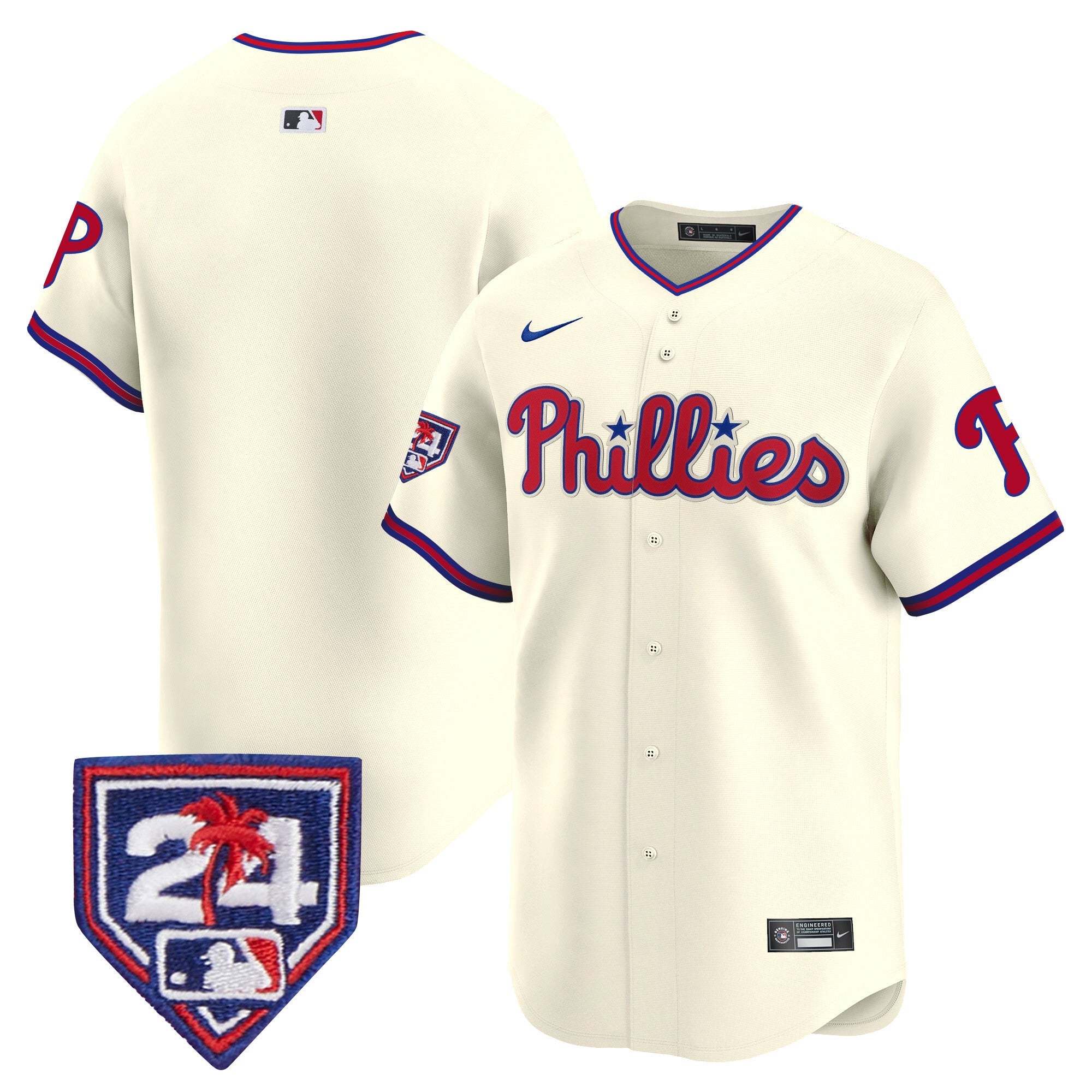 Men’s 2024 Spring Training Patch Vapor Premier Limited Jersey
