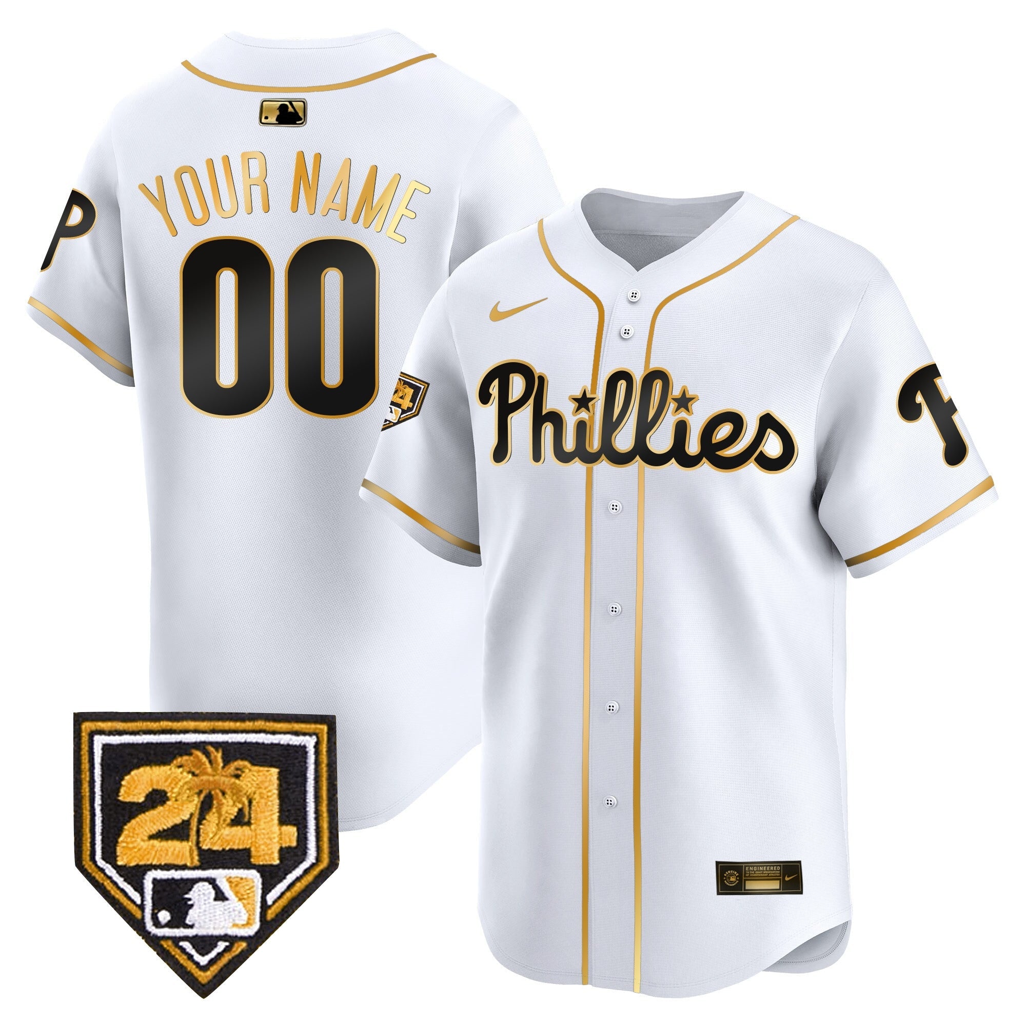 2024 Spring Training Patch Vapor Premier Limited Custom Jersey