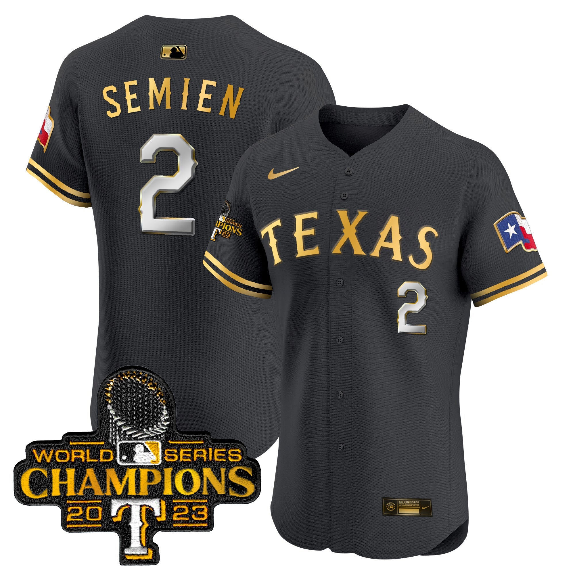 Men’s Texas World Series Champions Vapor Premier Elite Jersey