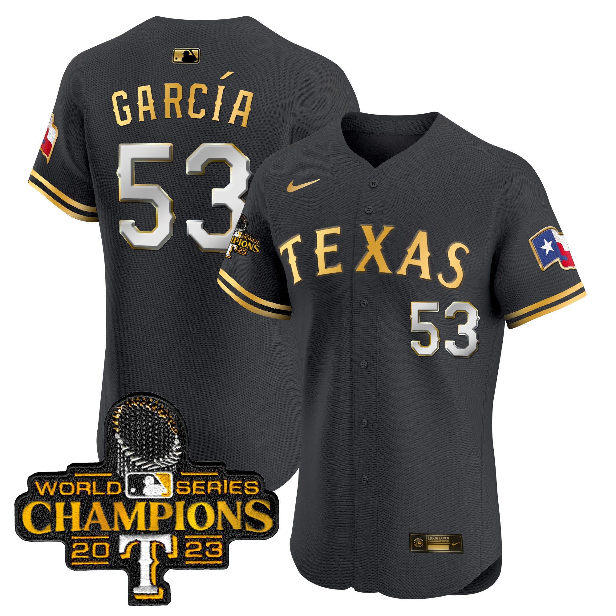 Men’s Texas World Series Champions Vapor Premier Elite Jersey