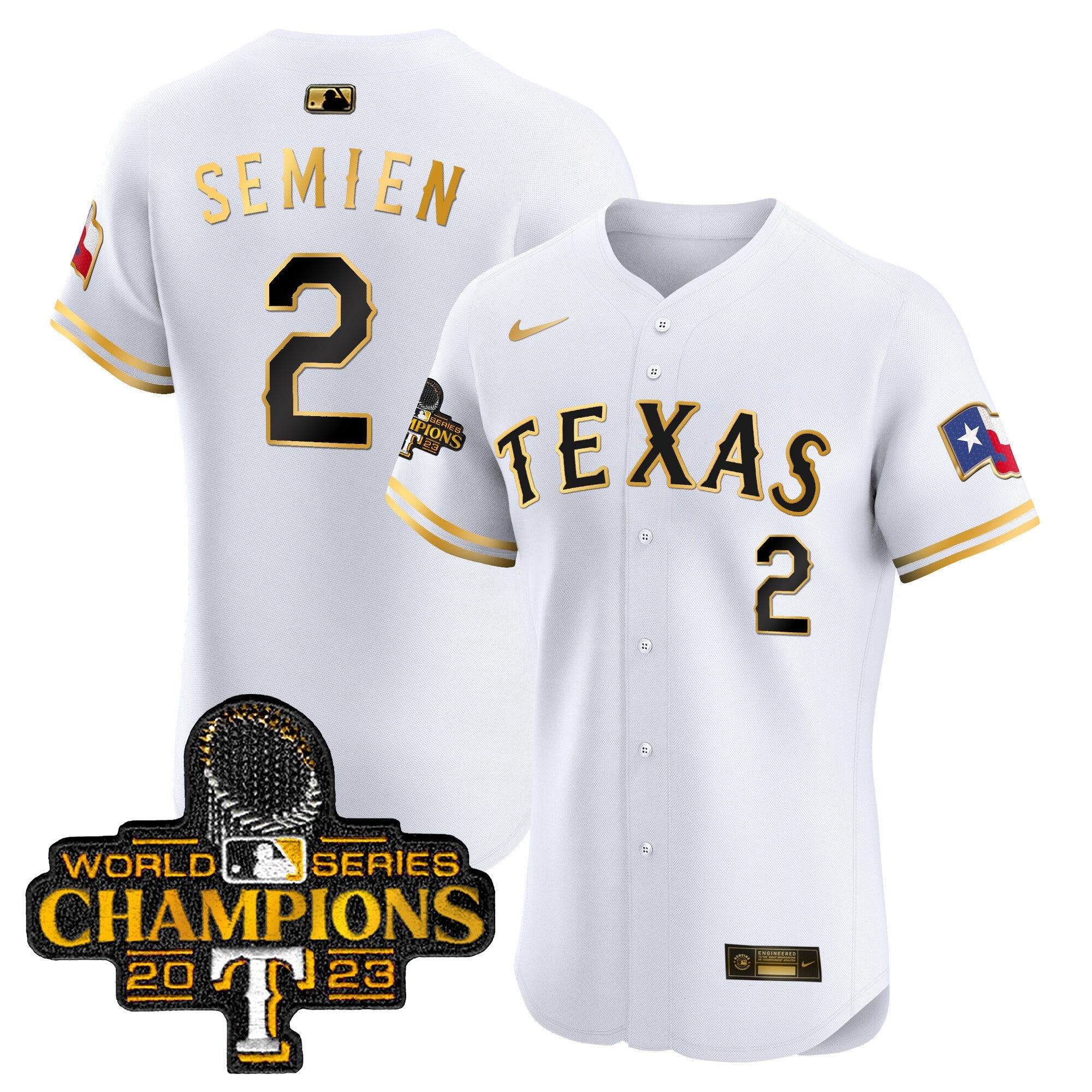 Men’s Texas World Series Champions Vapor Premier Elite Jersey