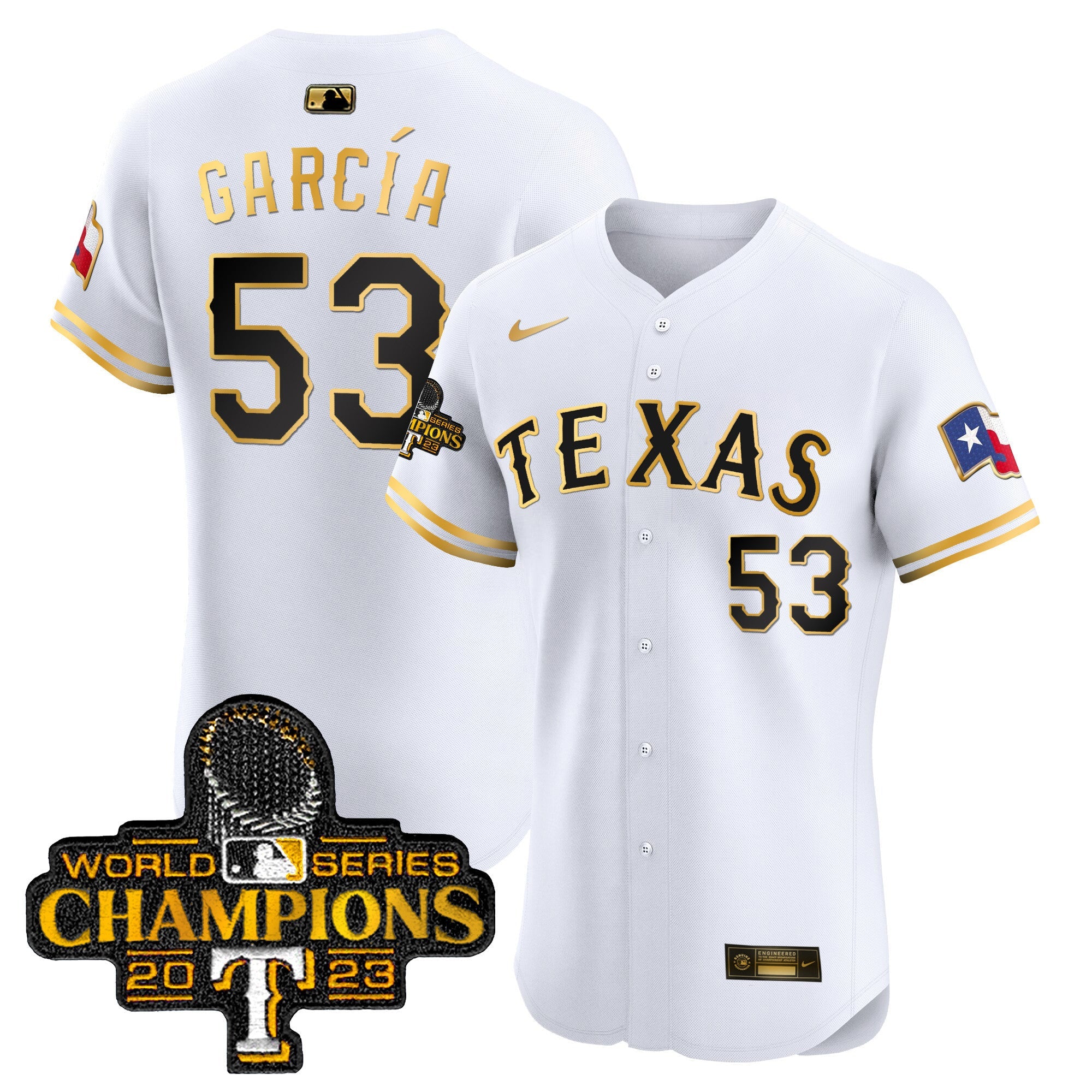 Men’s Texas World Series Champions Vapor Premier Elite Jersey