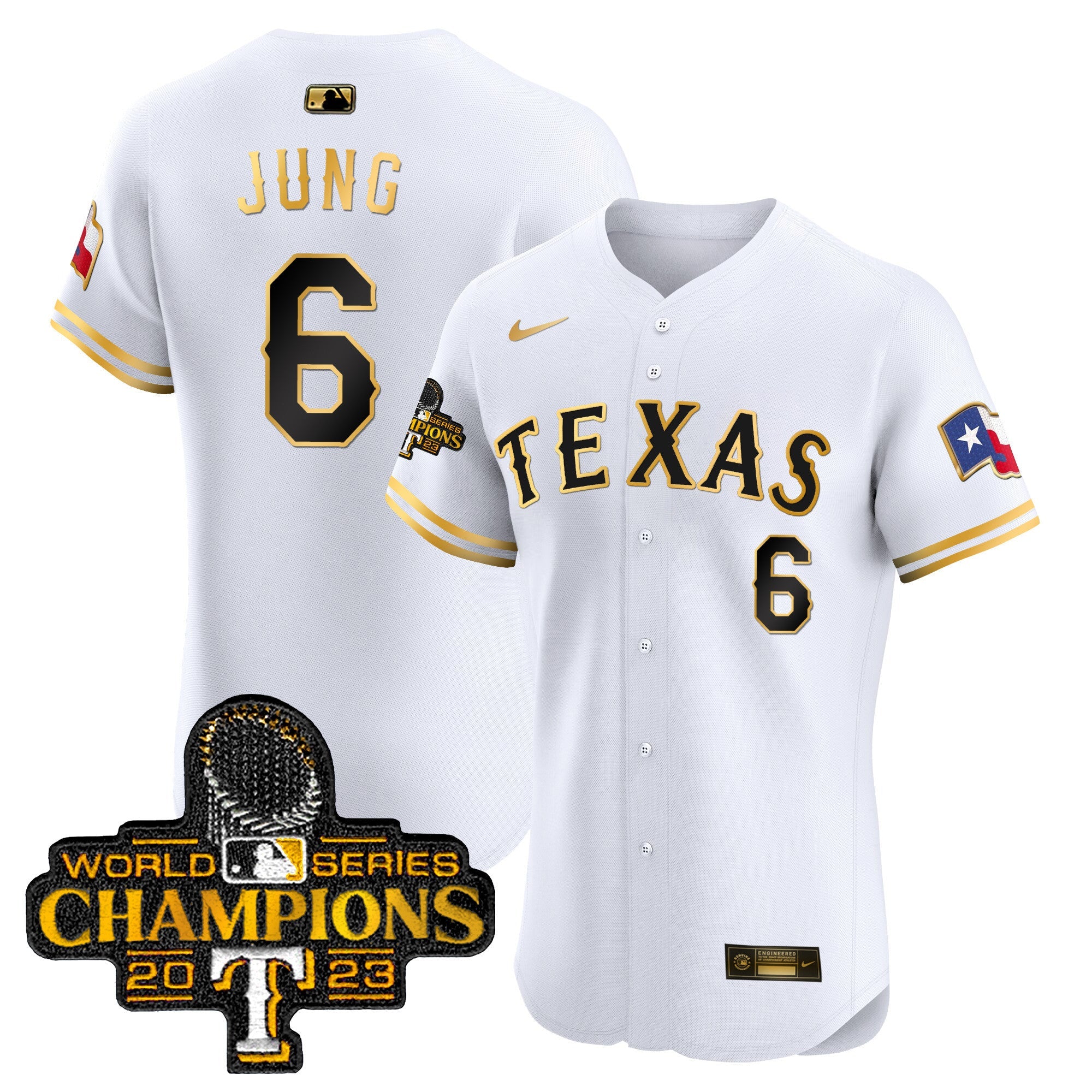 Men’s Texas World Series Champions Vapor Premier Elite Jersey