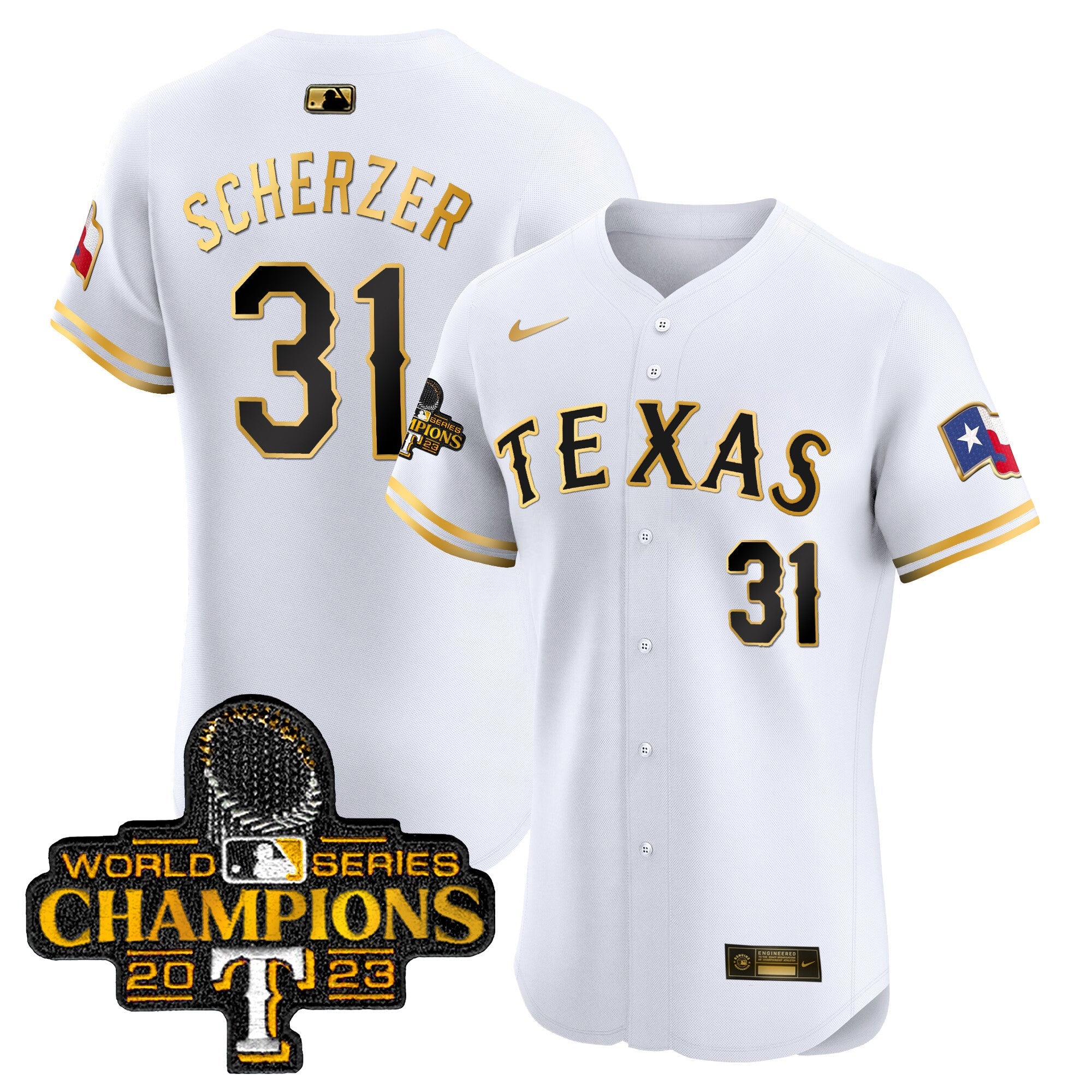 Men’s Texas World Series Champions Vapor Premier Elite Jersey