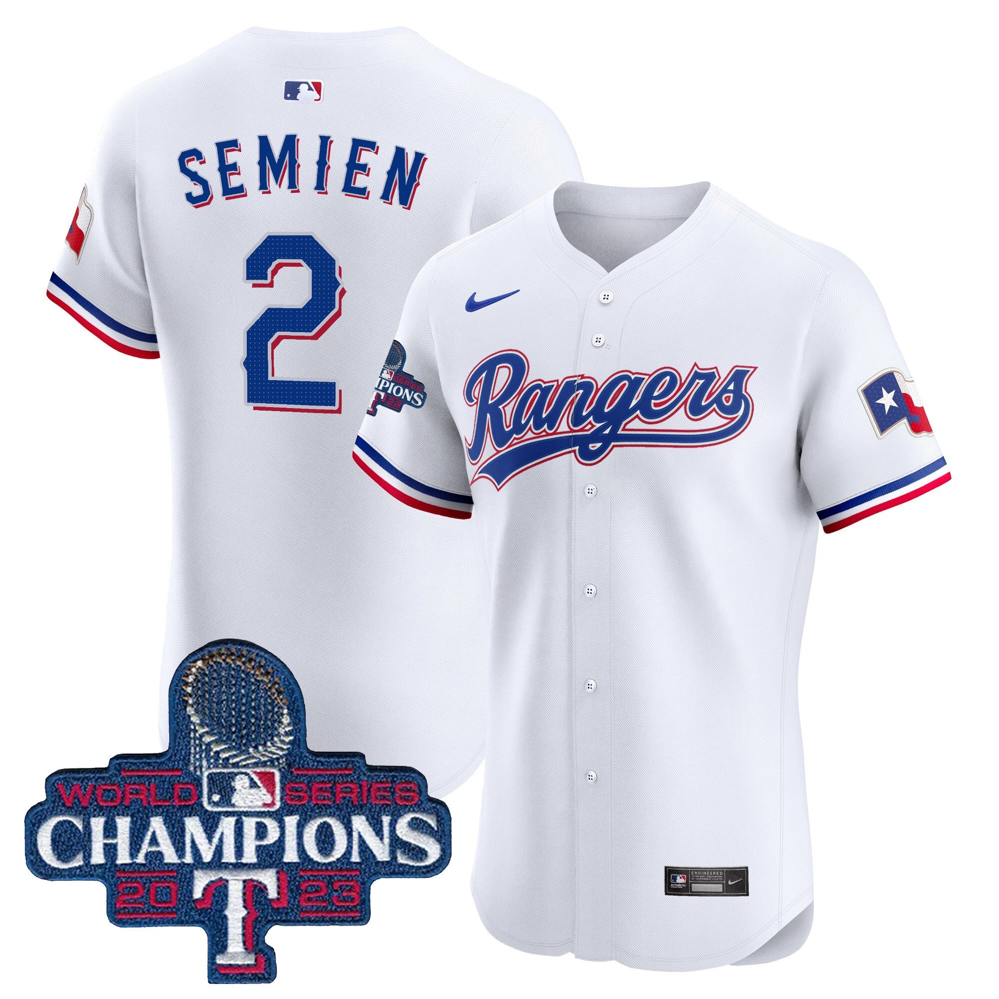 Men’s Texas World Series Champions Vapor Premier Elite Jersey