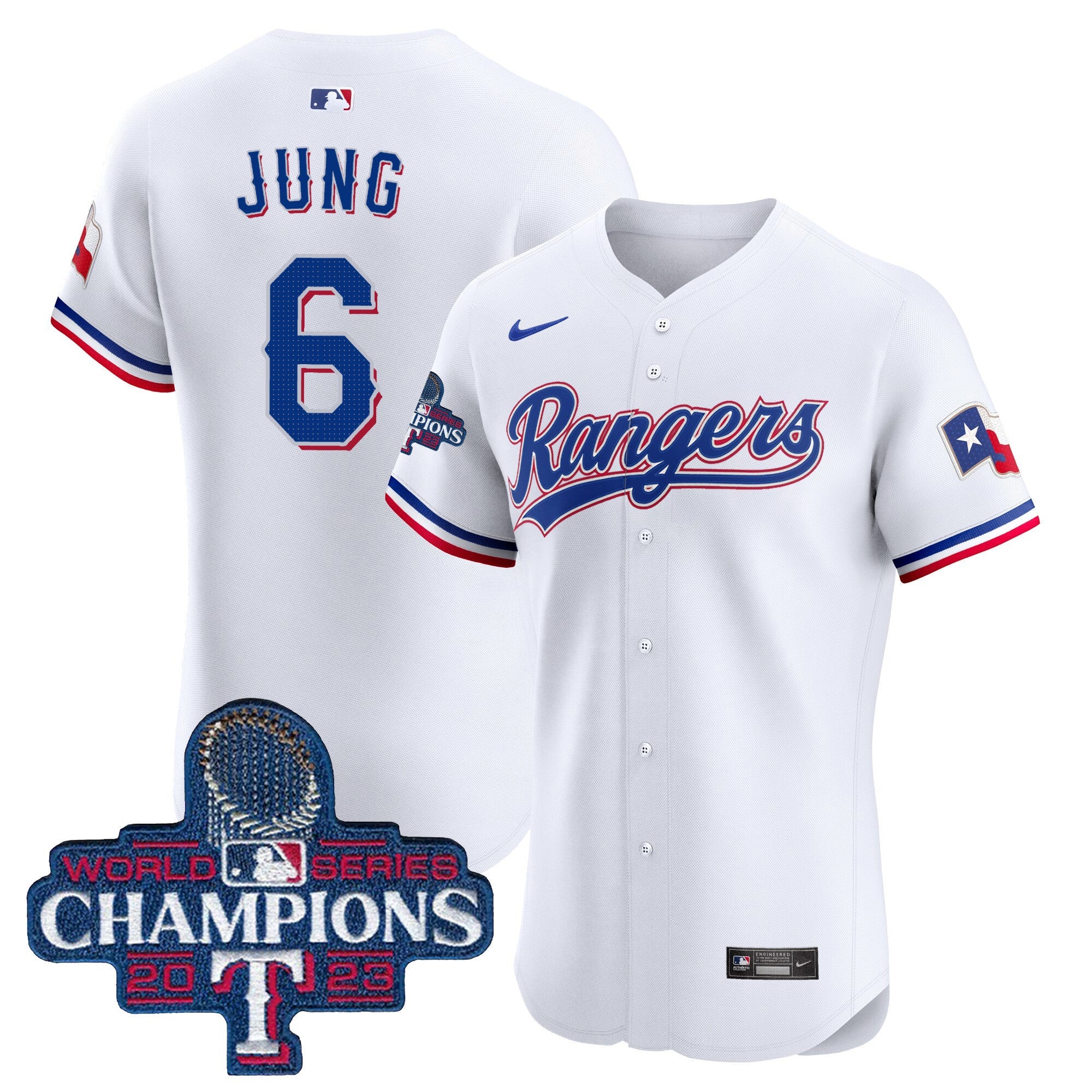Men’s Texas World Series Champions Vapor Premier Elite Jersey