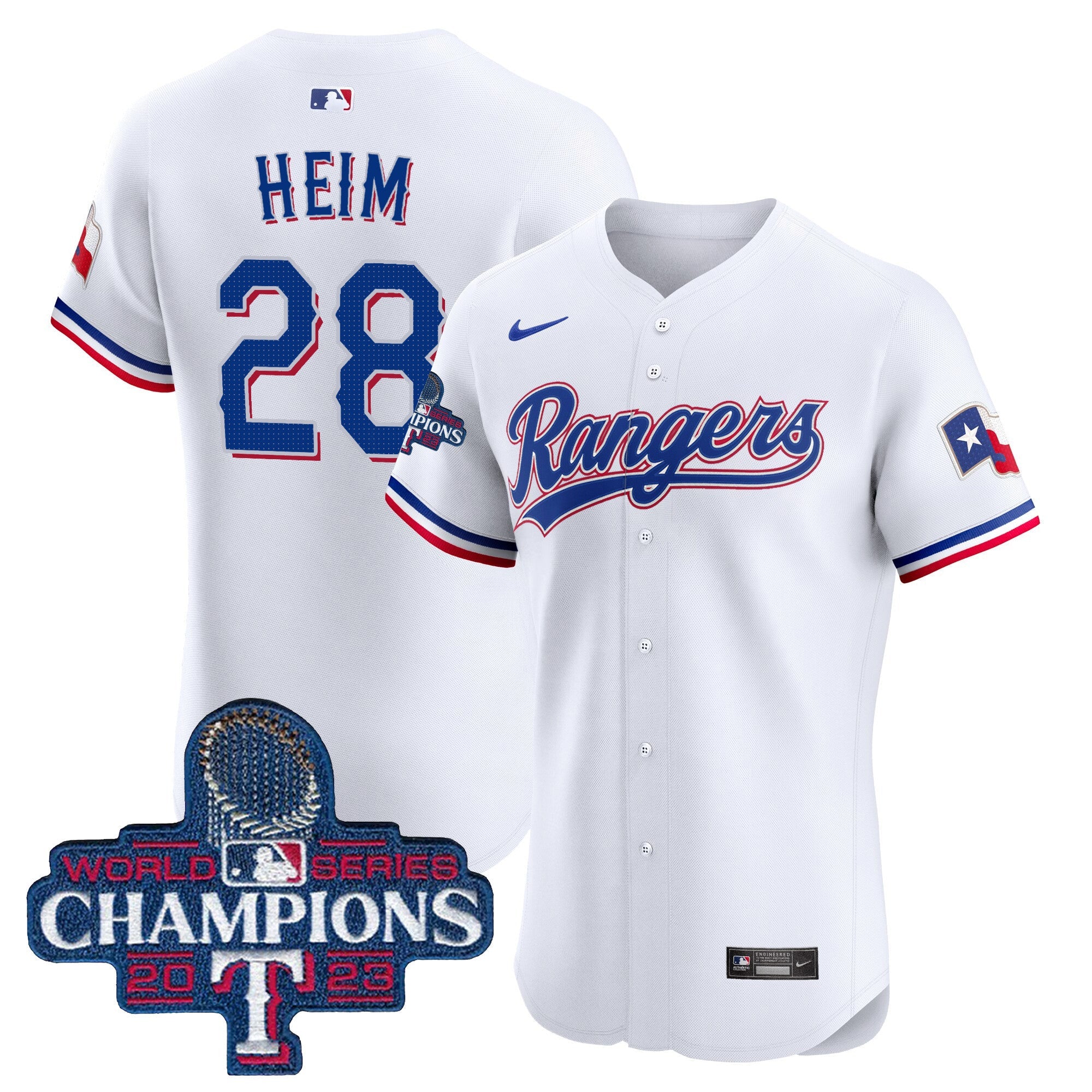 Men’s Texas World Series Champions Vapor Premier Elite Jersey