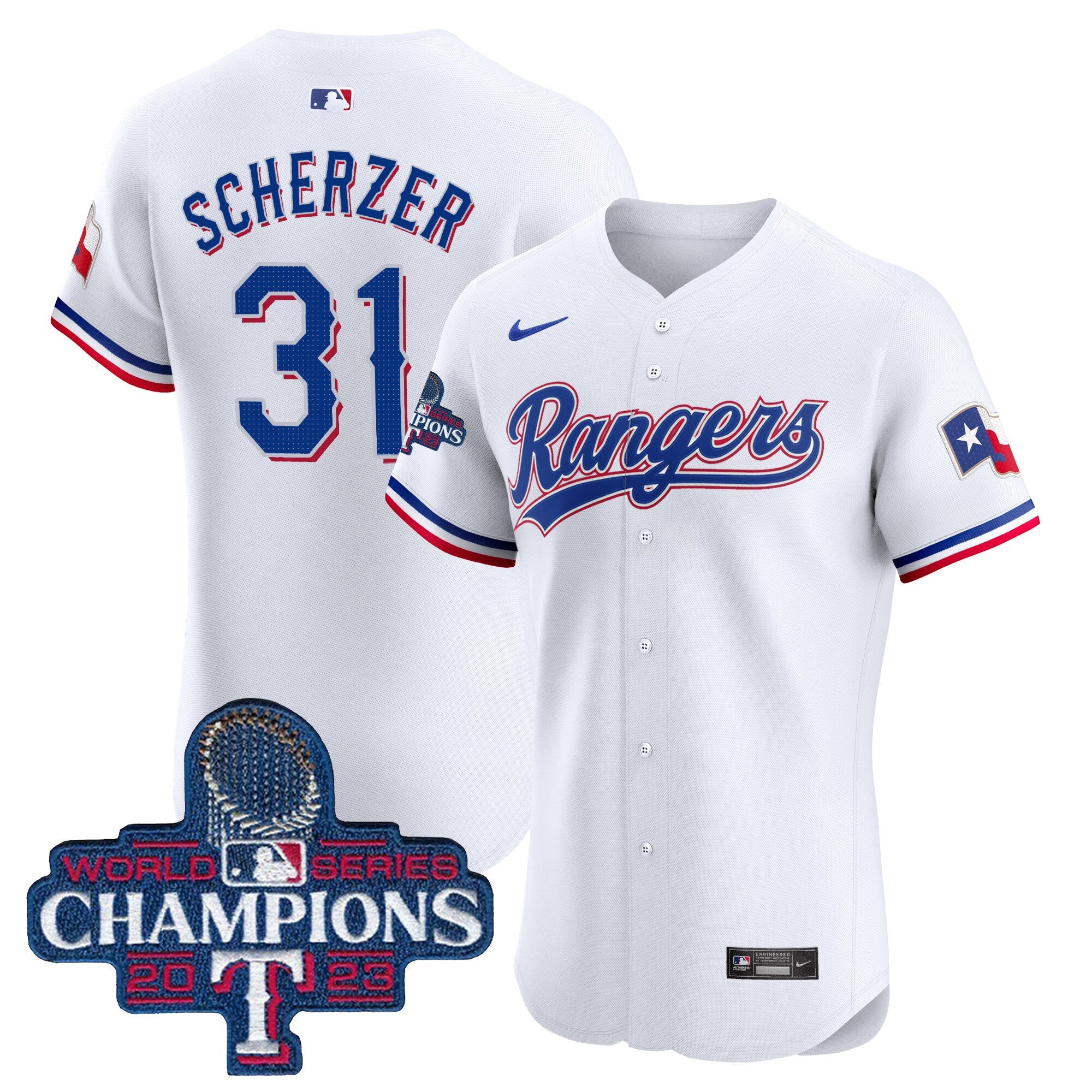 Men’s Texas World Series Champions Vapor Premier Elite Jersey