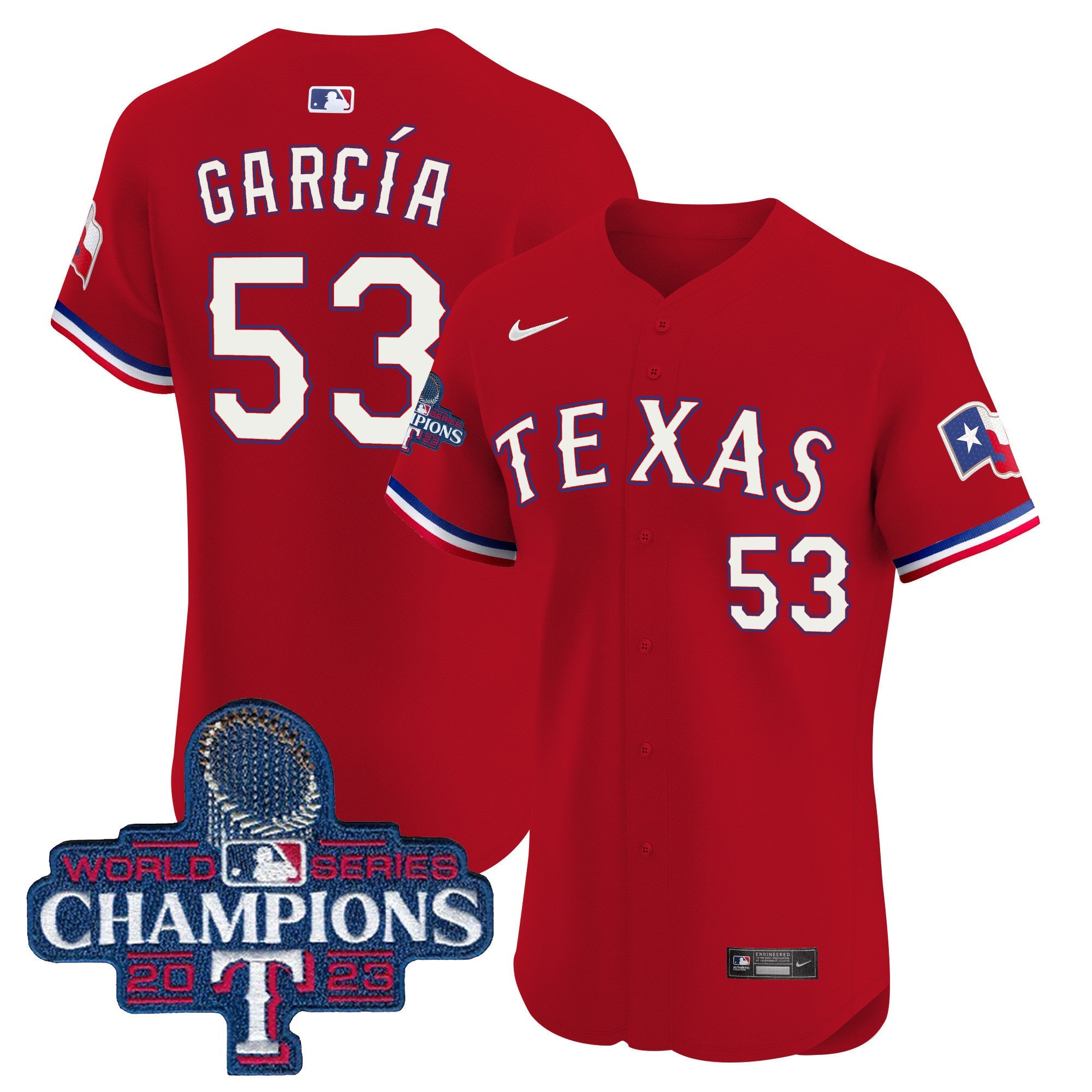 Men’s Texas World Series Champions Vapor Premier Elite Jersey
