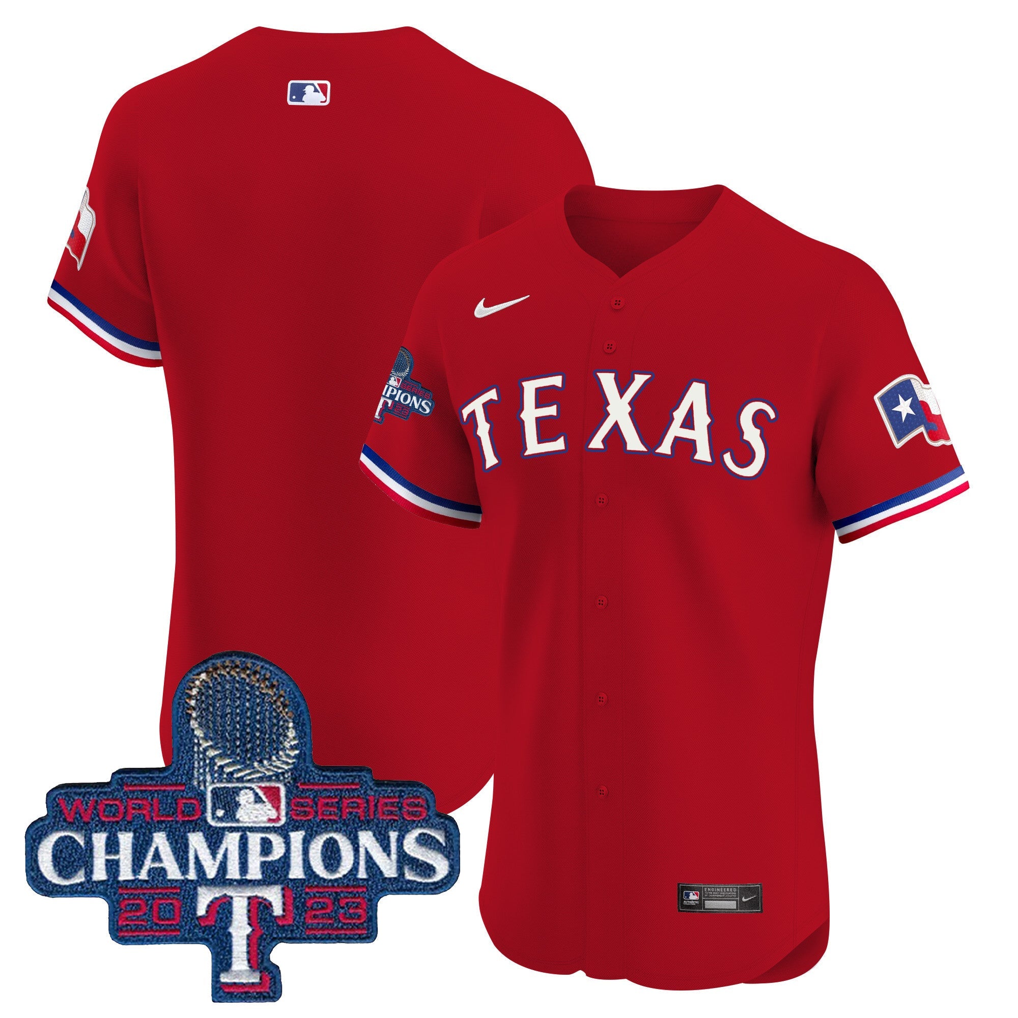 Men’s Texas World Series Champions Vapor Premier Elite Jersey
