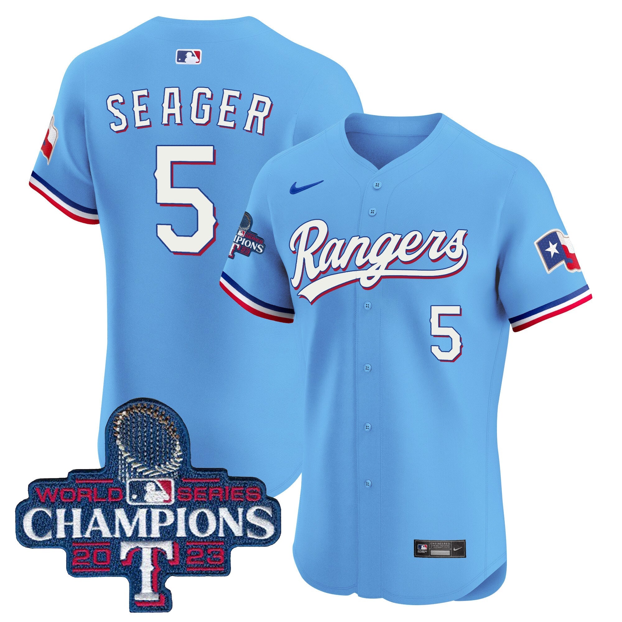 Men’s Texas World Series Champions Vapor Premier Elite Jersey