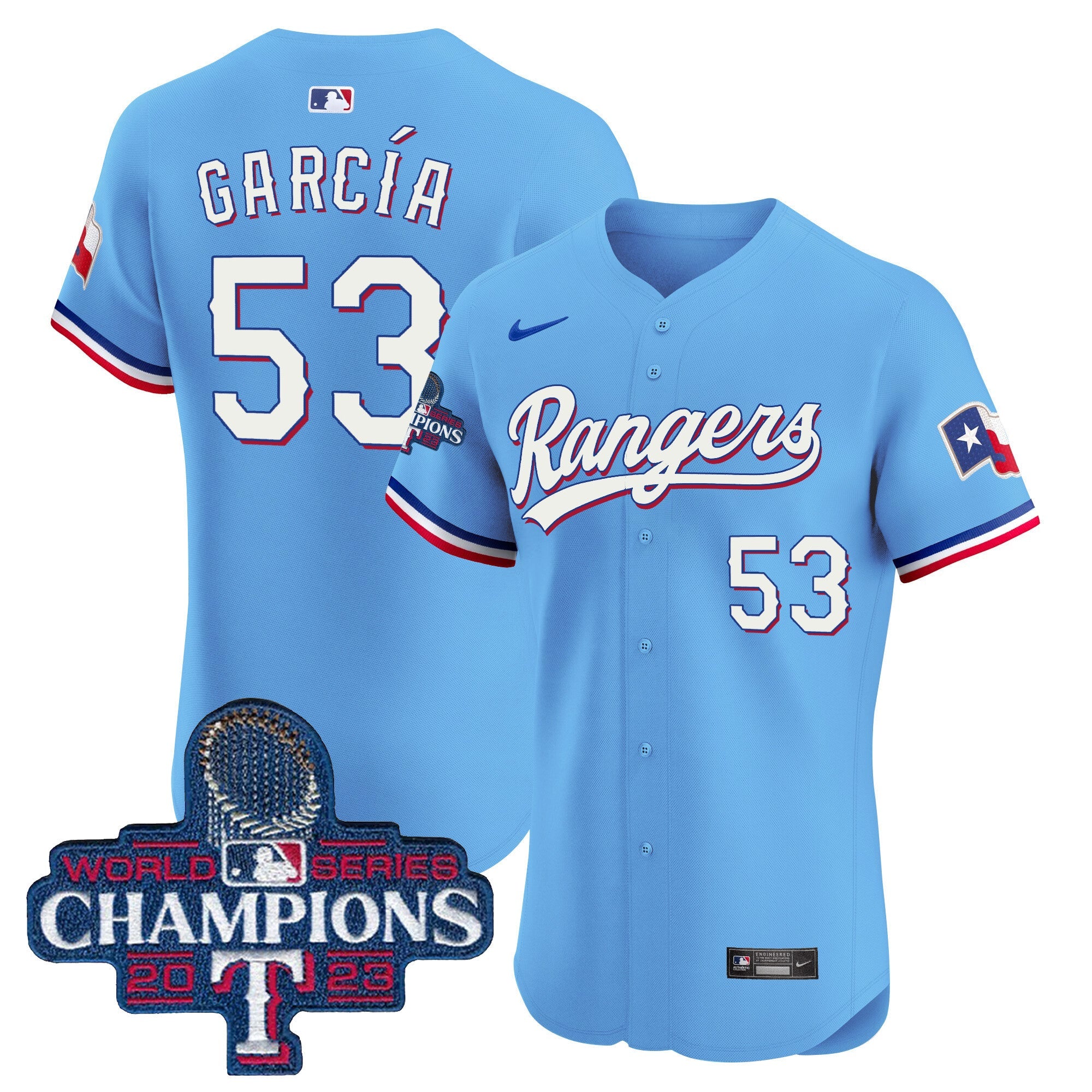 Men’s Texas World Series Champions Vapor Premier Elite Jersey