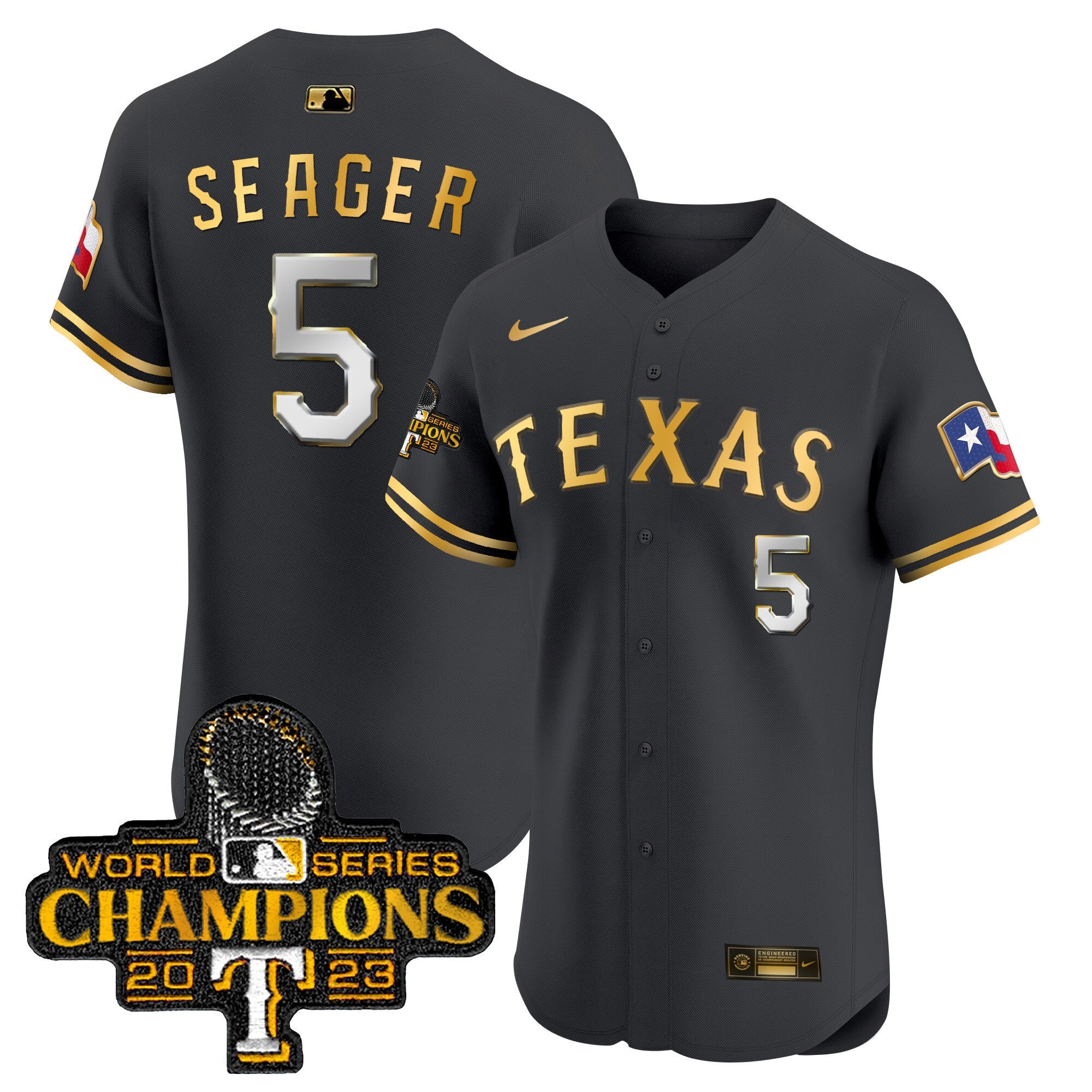 Men’s Texas World Series Champions Vapor Premier Elite Jersey