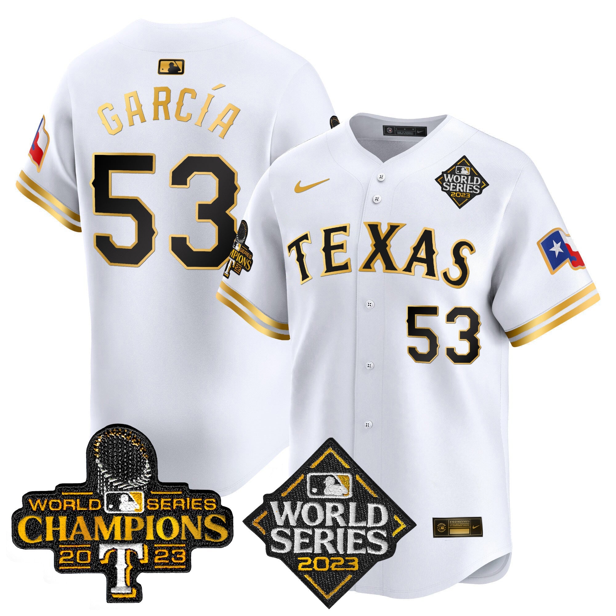 Men’s Texas World Series Champions Vapor Premier Limited Jersey V4
