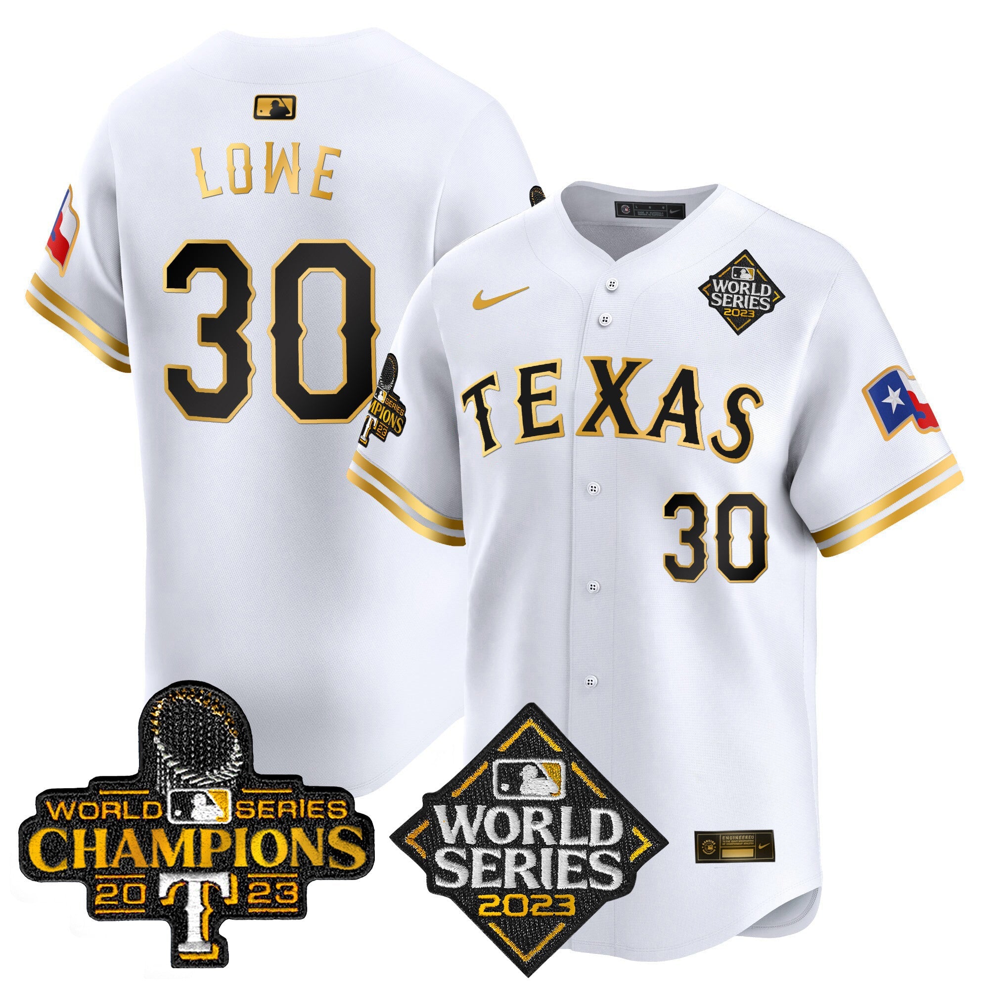 Men’s Texas World Series Champions Vapor Premier Limited Jersey V4