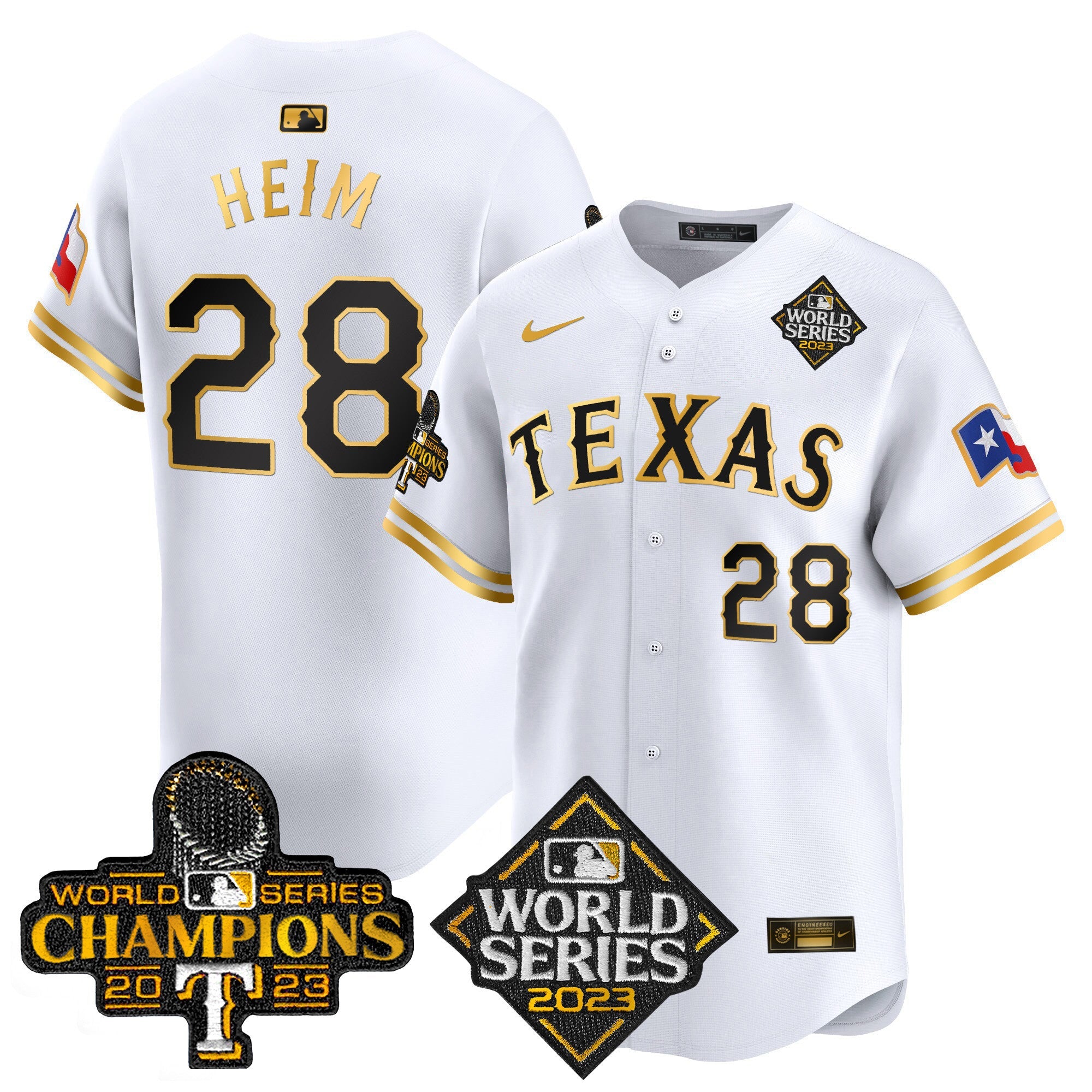Men’s Texas World Series Champions Vapor Premier Limited Jersey V4