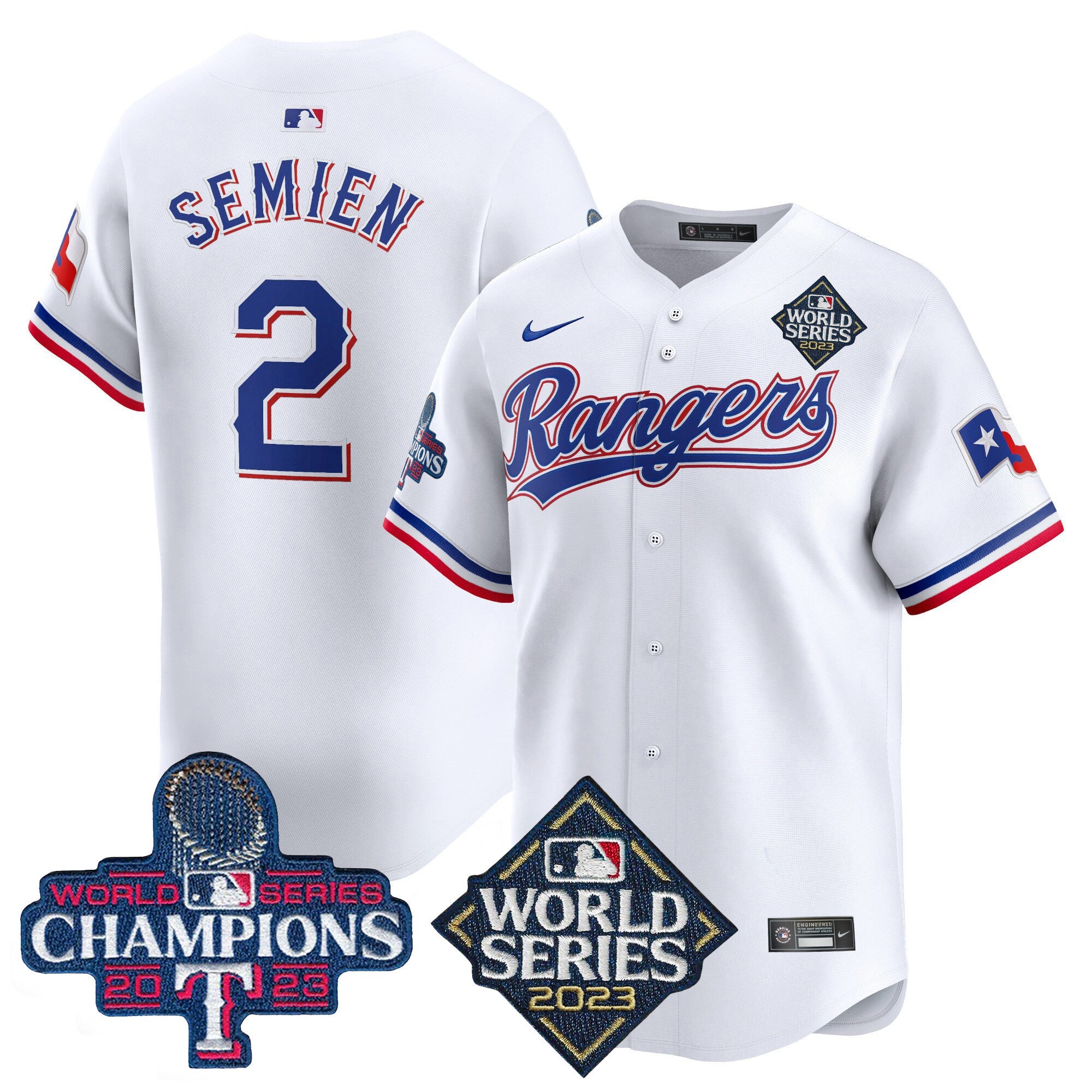 Men’s Texas World Series Champions Vapor Premier Limited Jersey V4
