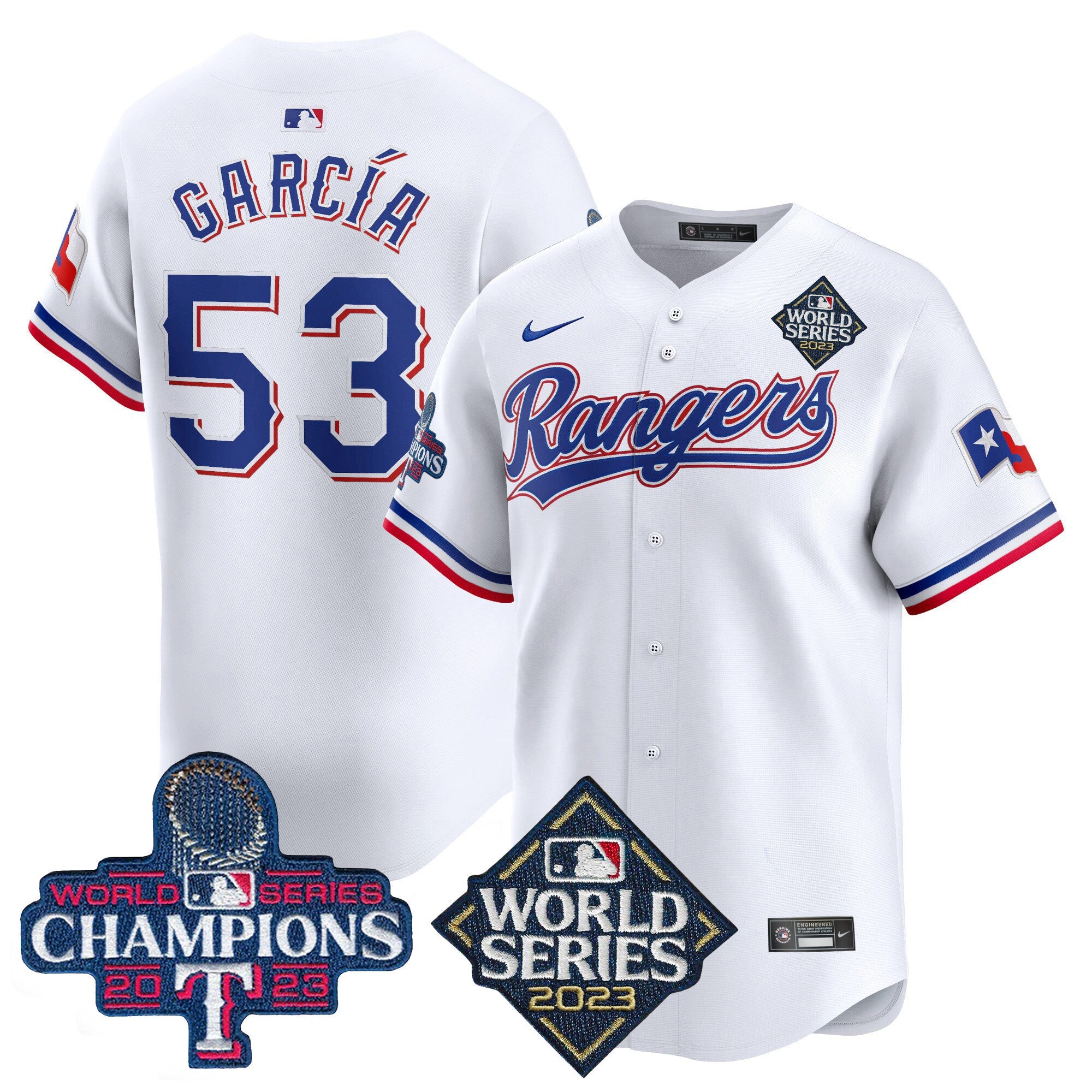Men’s Texas World Series Champions Vapor Premier Limited Jersey V4