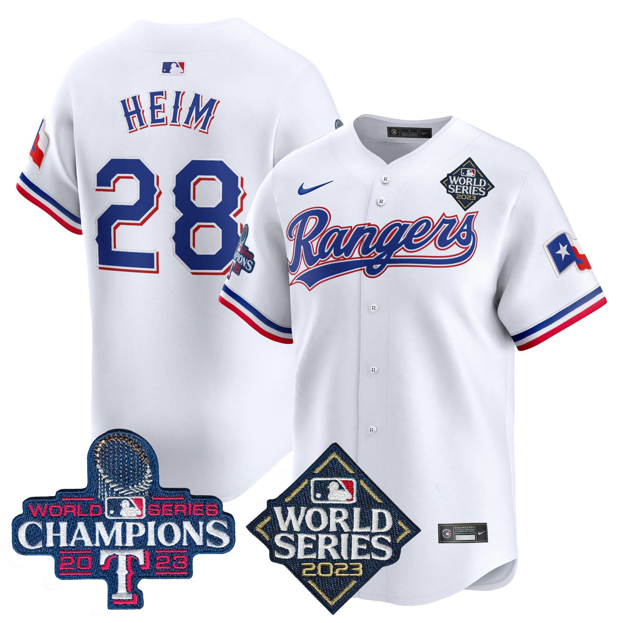 Men’s Texas World Series Champions Vapor Premier Limited Jersey V4