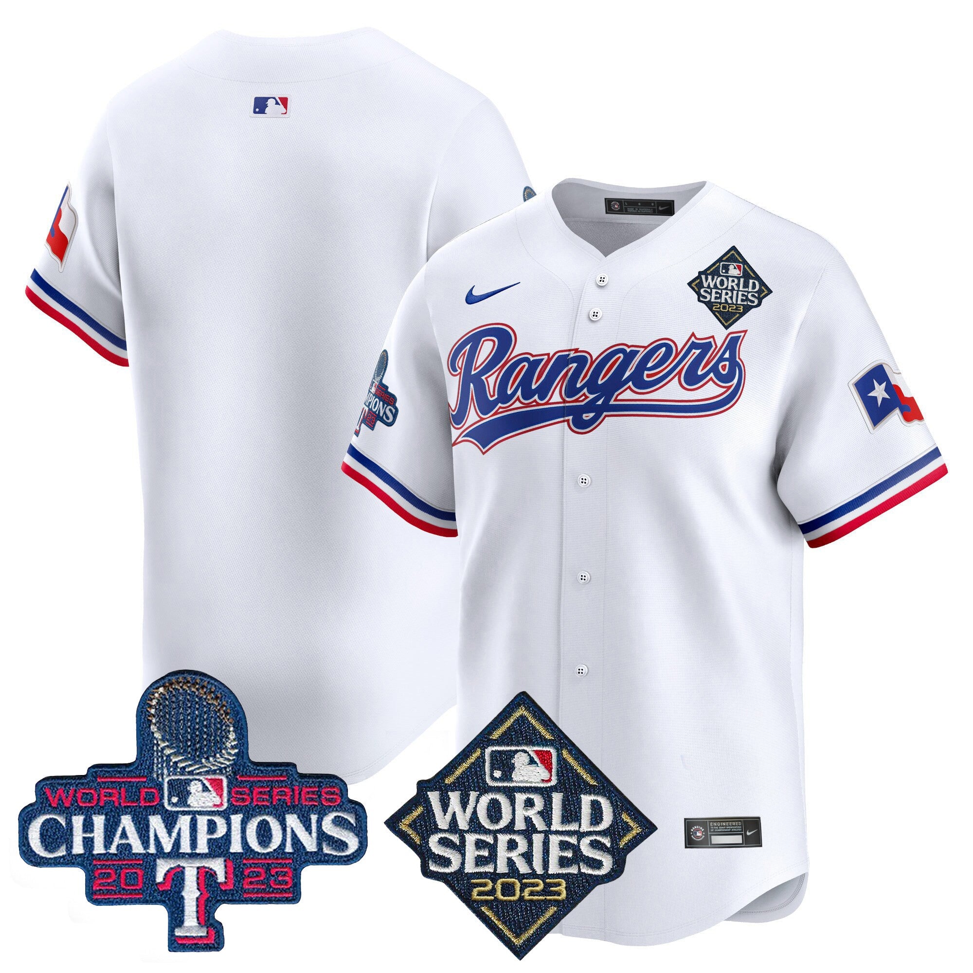Men’s Texas World Series Champions Vapor Premier Limited Jersey V4