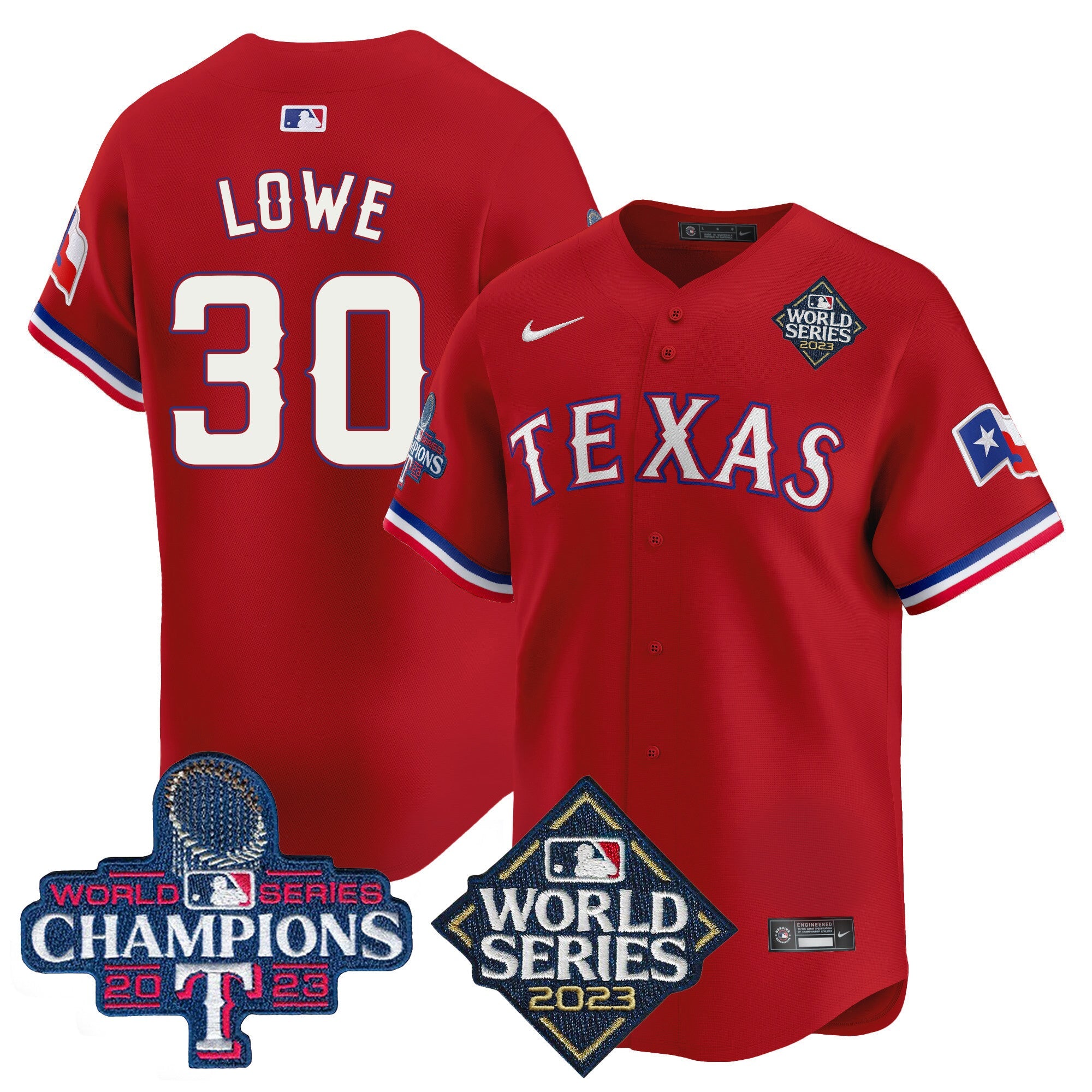Men’s Texas World Series Champions Vapor Premier Limited Jersey V4