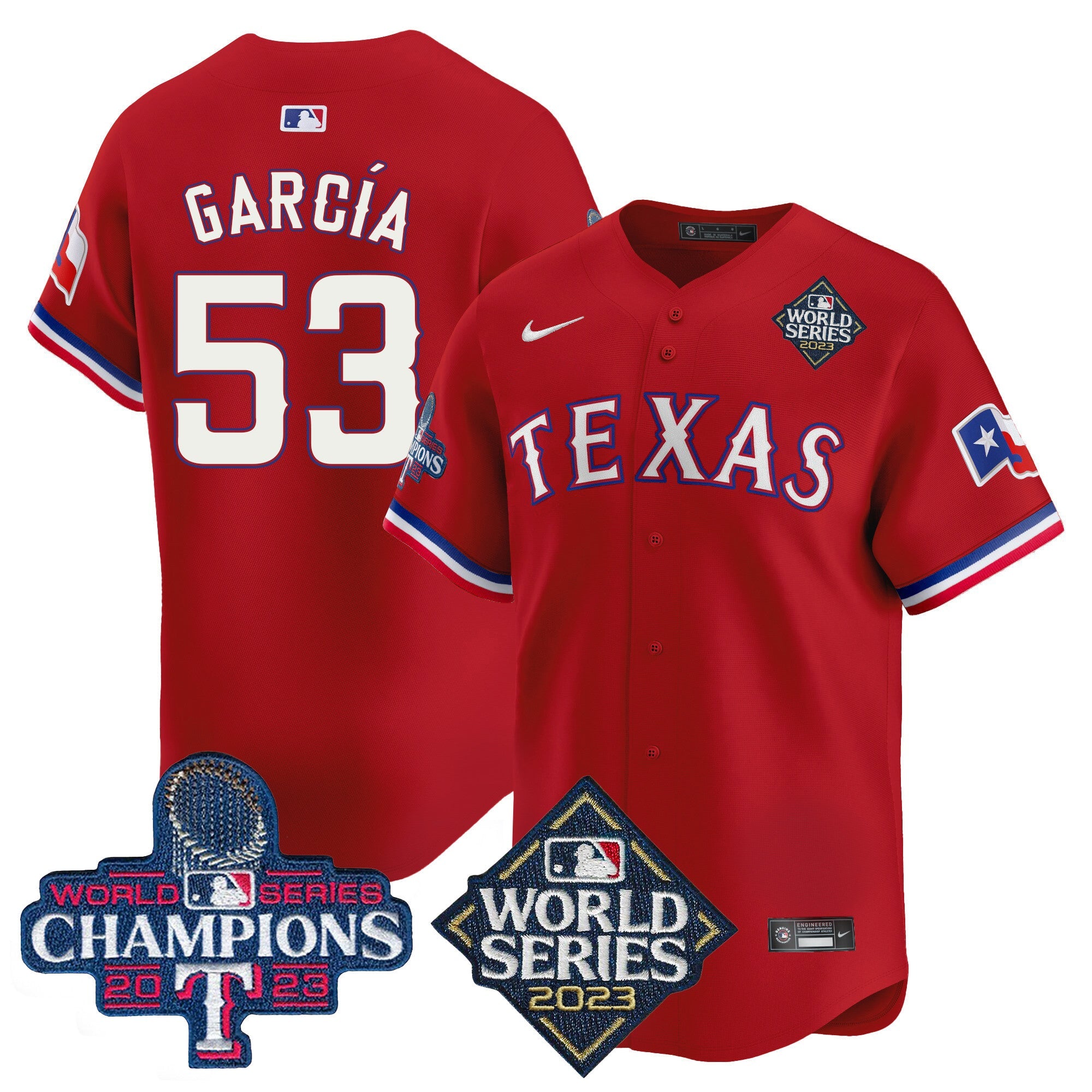 Men’s Texas World Series Champions Vapor Premier Limited Jersey V4