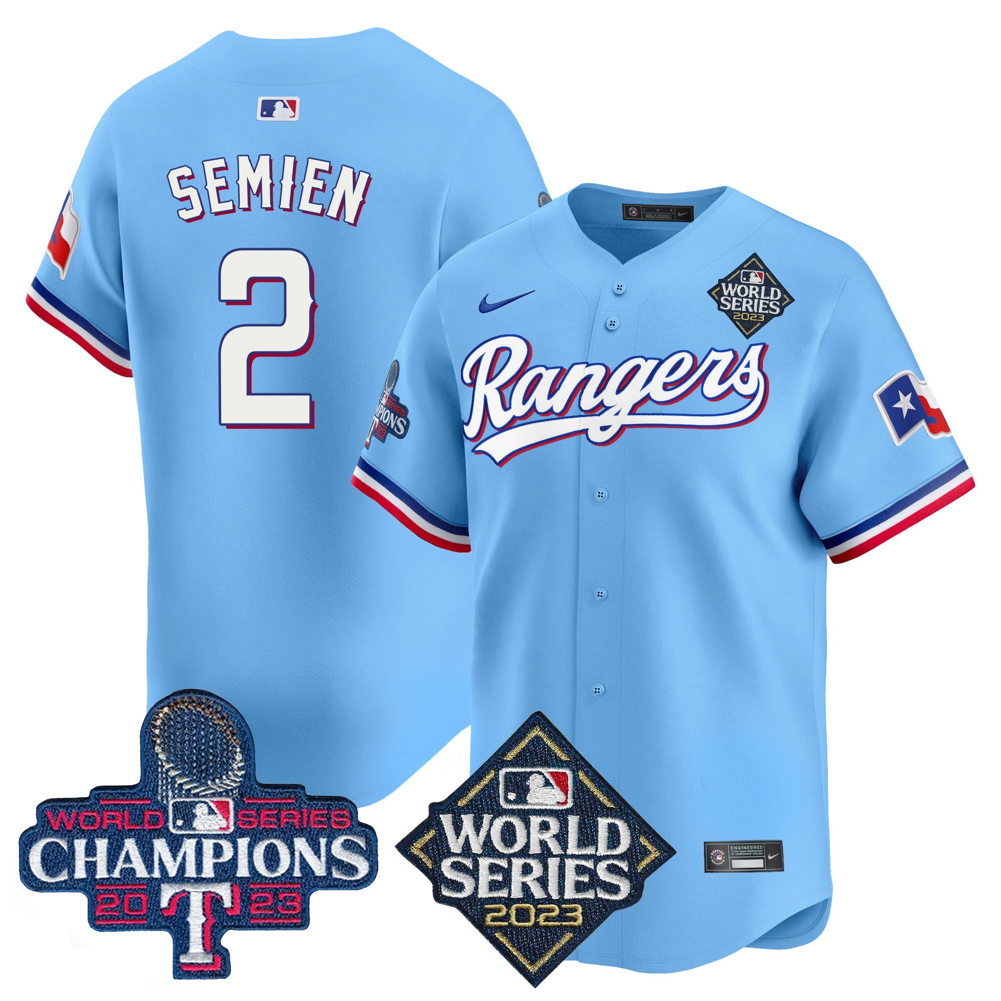Men’s Texas World Series Champions Vapor Premier Limited Jersey V4