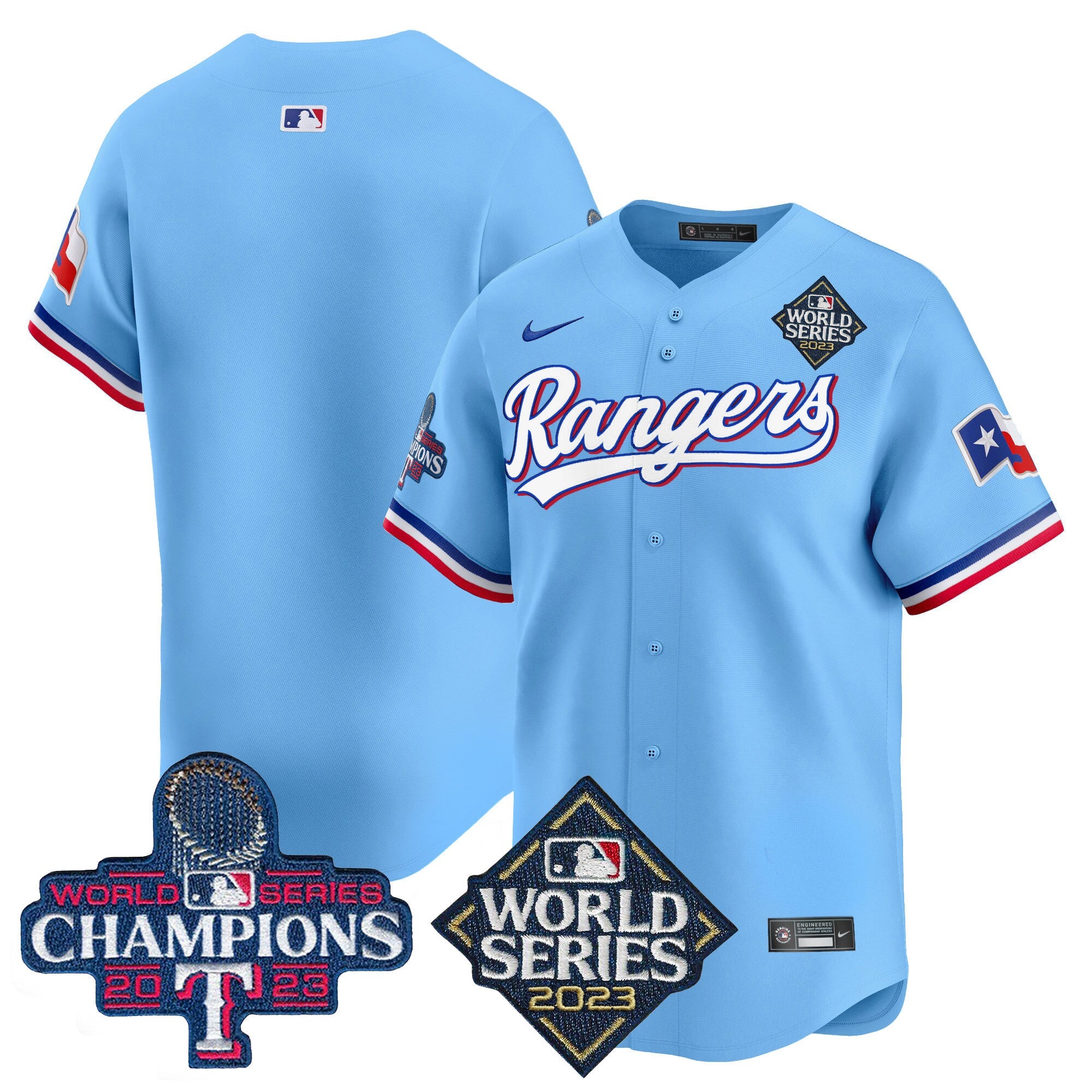 Men’s Texas World Series Champions Vapor Premier Limited Jersey V4