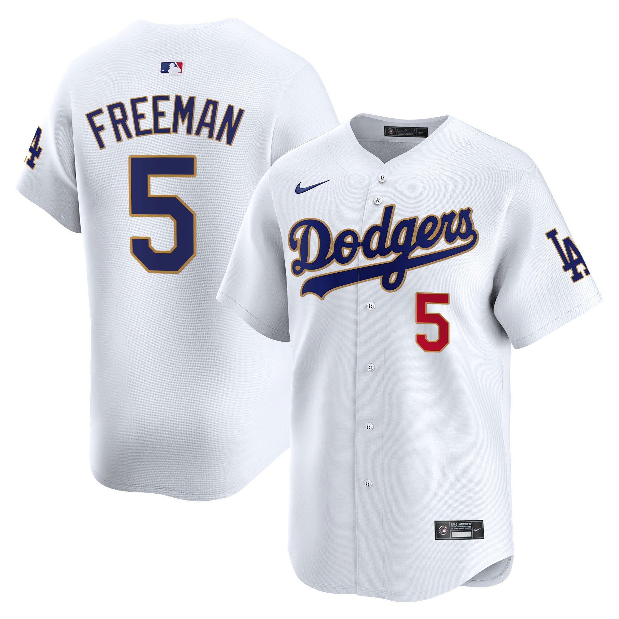 Men’s Los Angeles Gold Trim Vapor Premier Limited Jersey