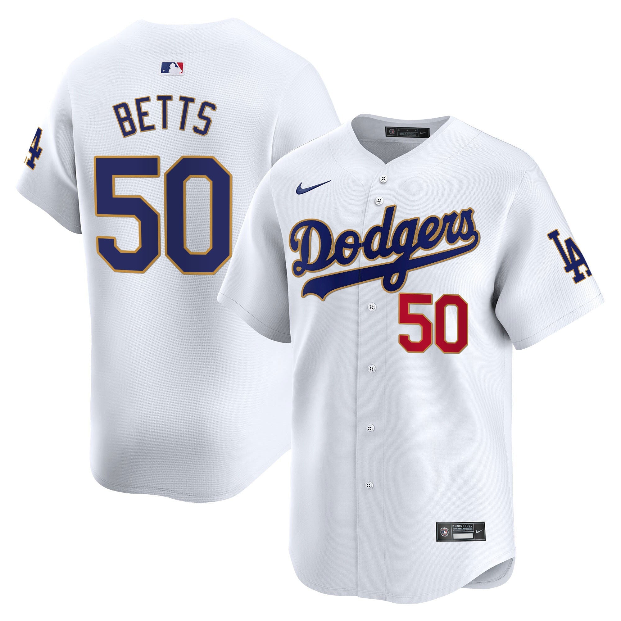 Men’s Los Angeles Gold Trim Vapor Premier Limited Jersey